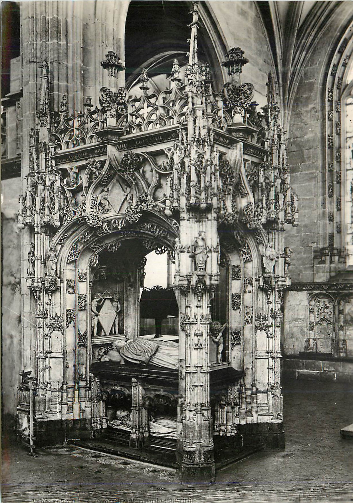 CPM Bourg en bresse (ain) eglise de brou (debut xvi s) tombeau de marguerite d autriche
