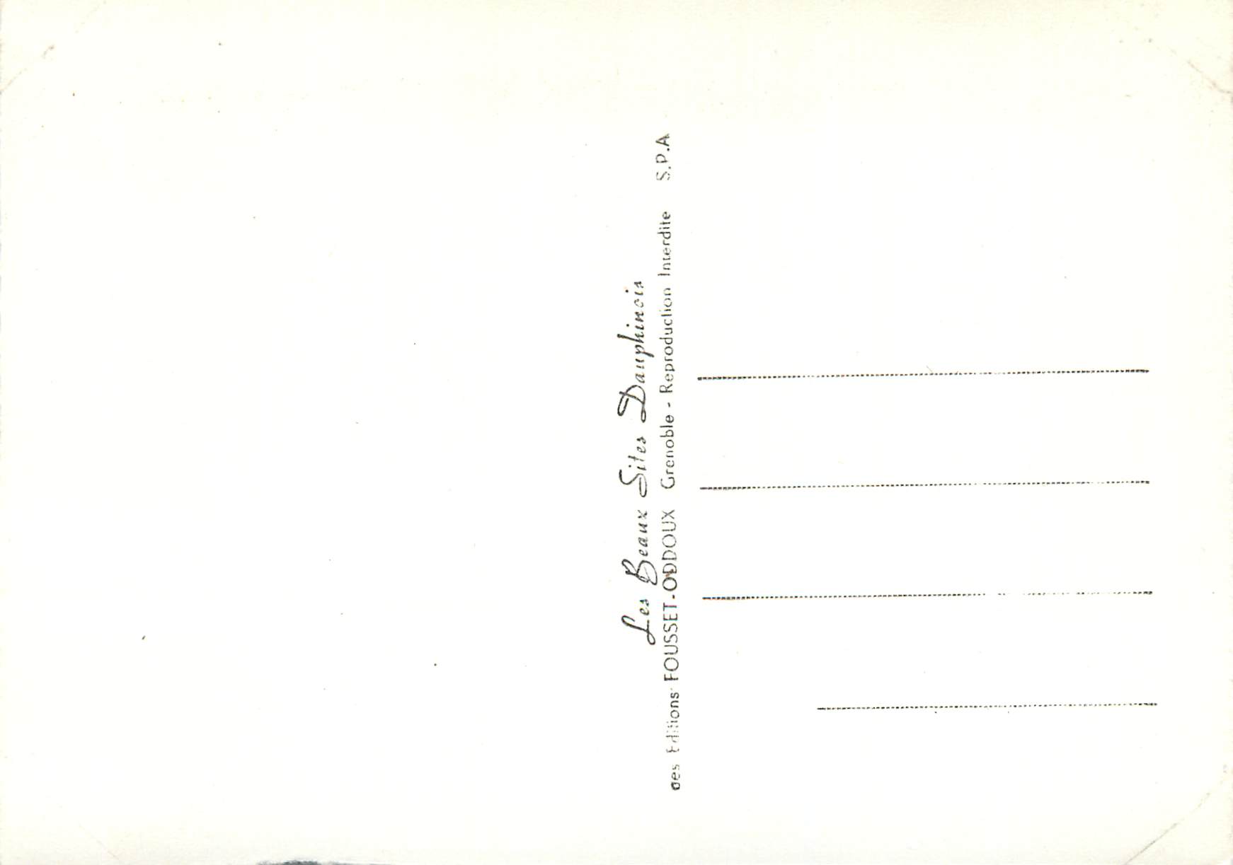 CPM Abbaye de st antoine christ en ivoire xvi s — Rückseite