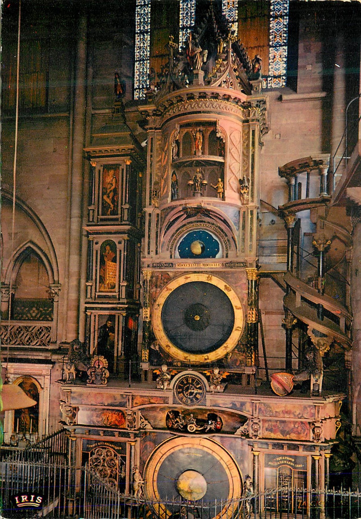 CPM Strasbourg(bas rhin) l horloge astronomique de la cathedrale