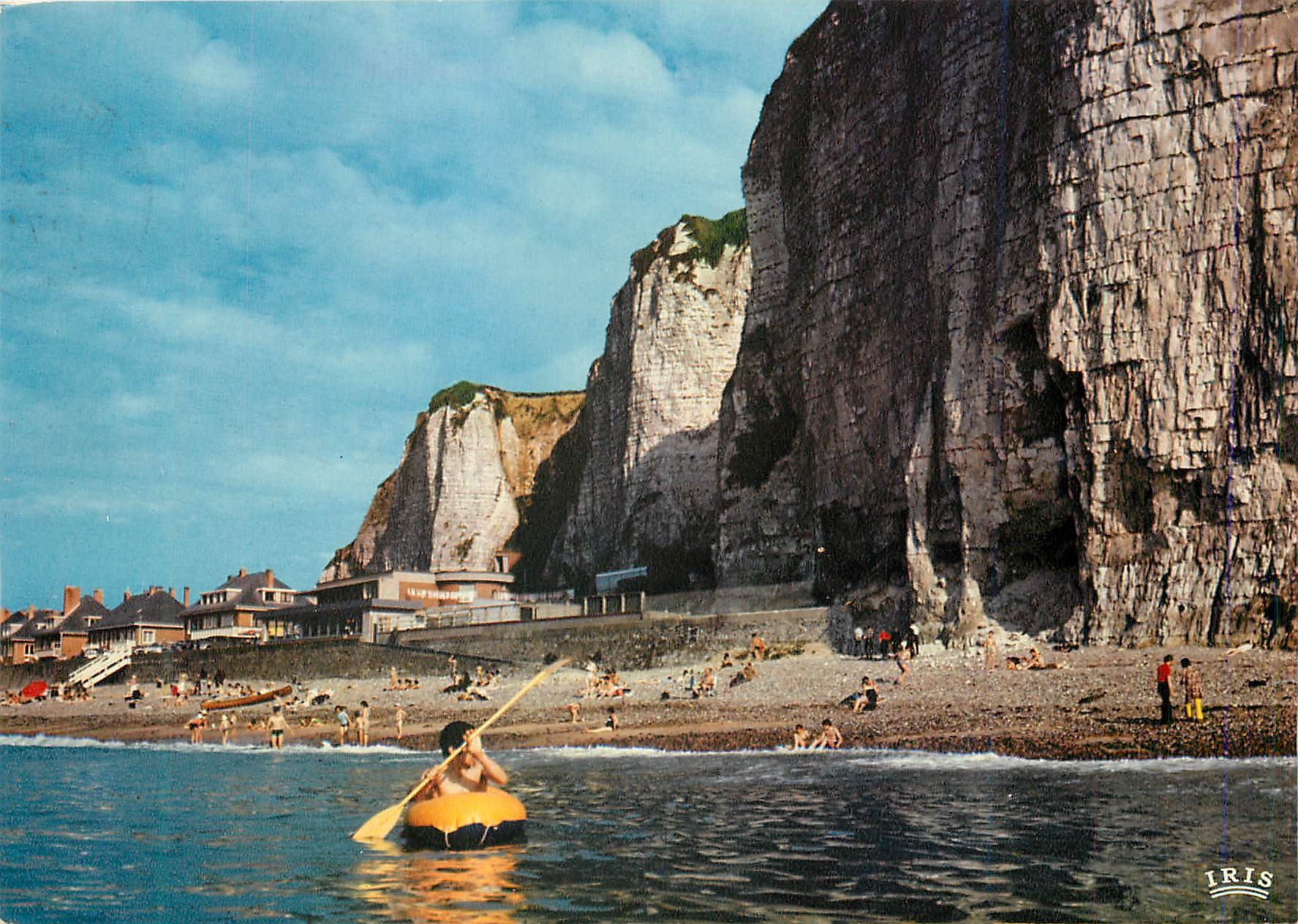 CPM Normandie france 76 dieppe les falaises d aval