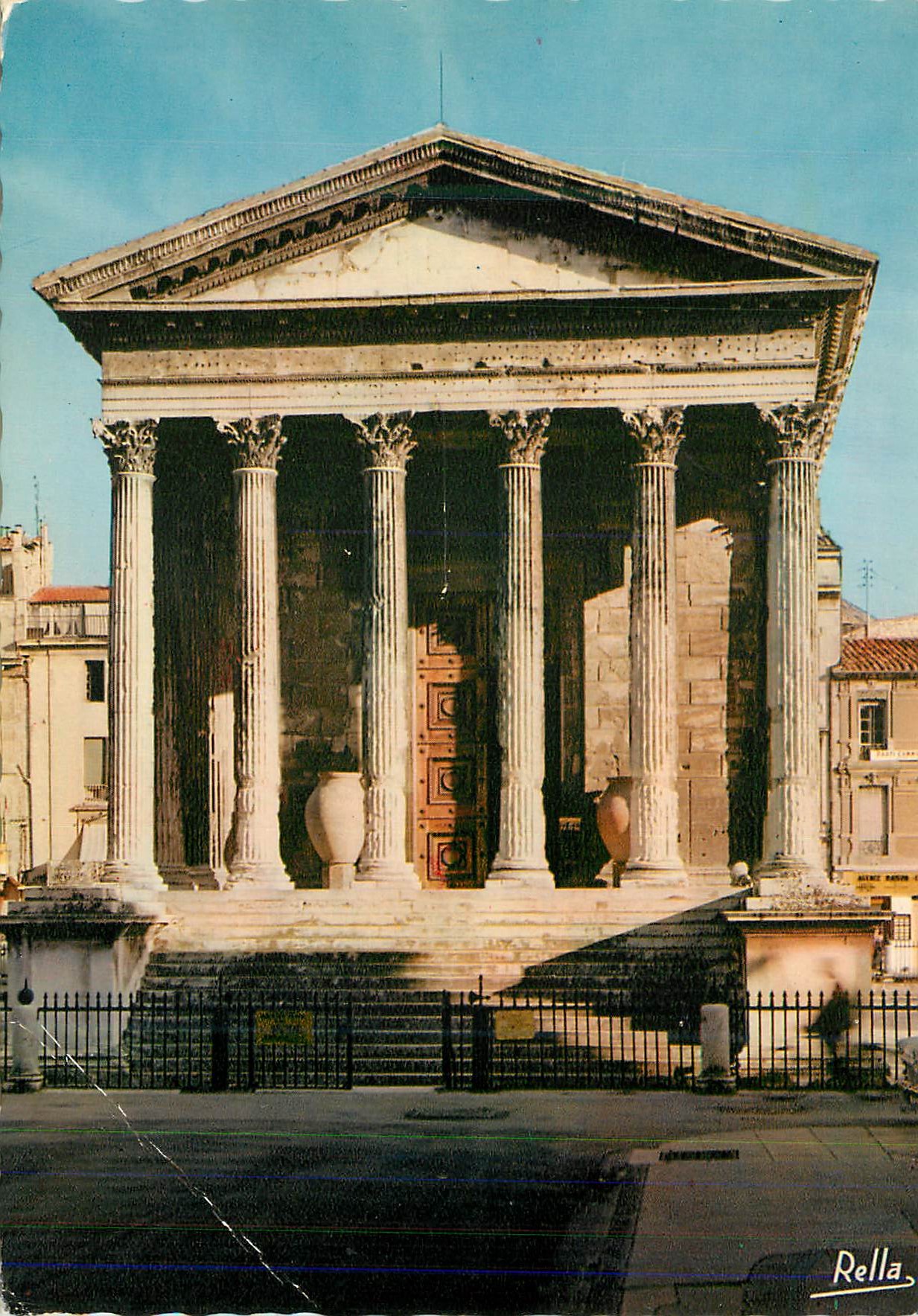 Nîmes - La Maison Carrée — éditeur Rella, série Mexichrome