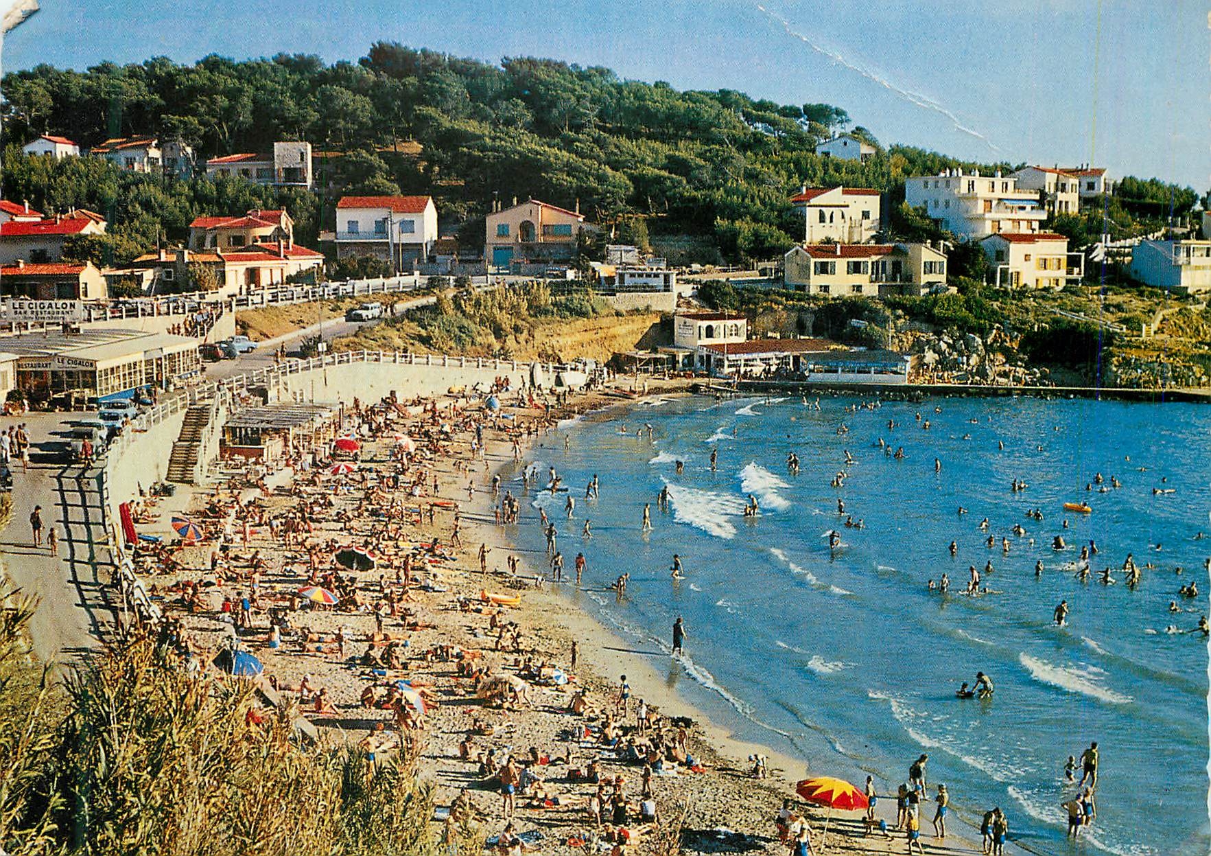 CPM Reflets de la cote d azur varoise sanary (83 var) ci 13 29 plage de port lssol
