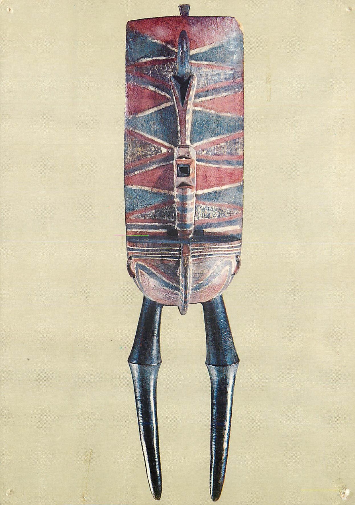 Masque d'initié-forgeron — Bobo (Haute-Volta) — Musée des Arts Africains et Océaniens, Paris