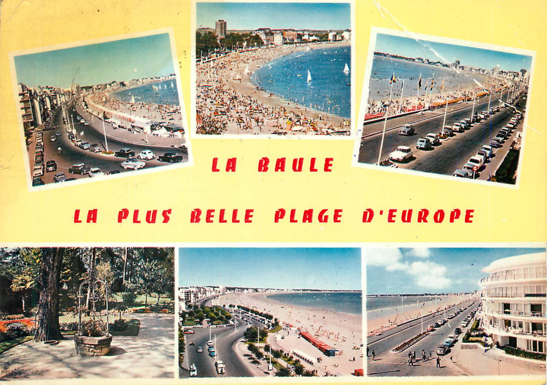 CPM La baule 1341 la plage plage benoit