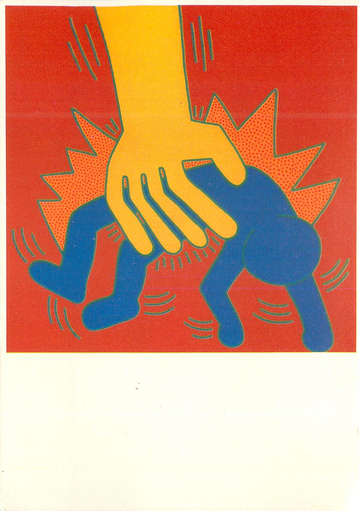 CPM Keith haring 1984 untitled (june 3 1984) acrylic on canvas