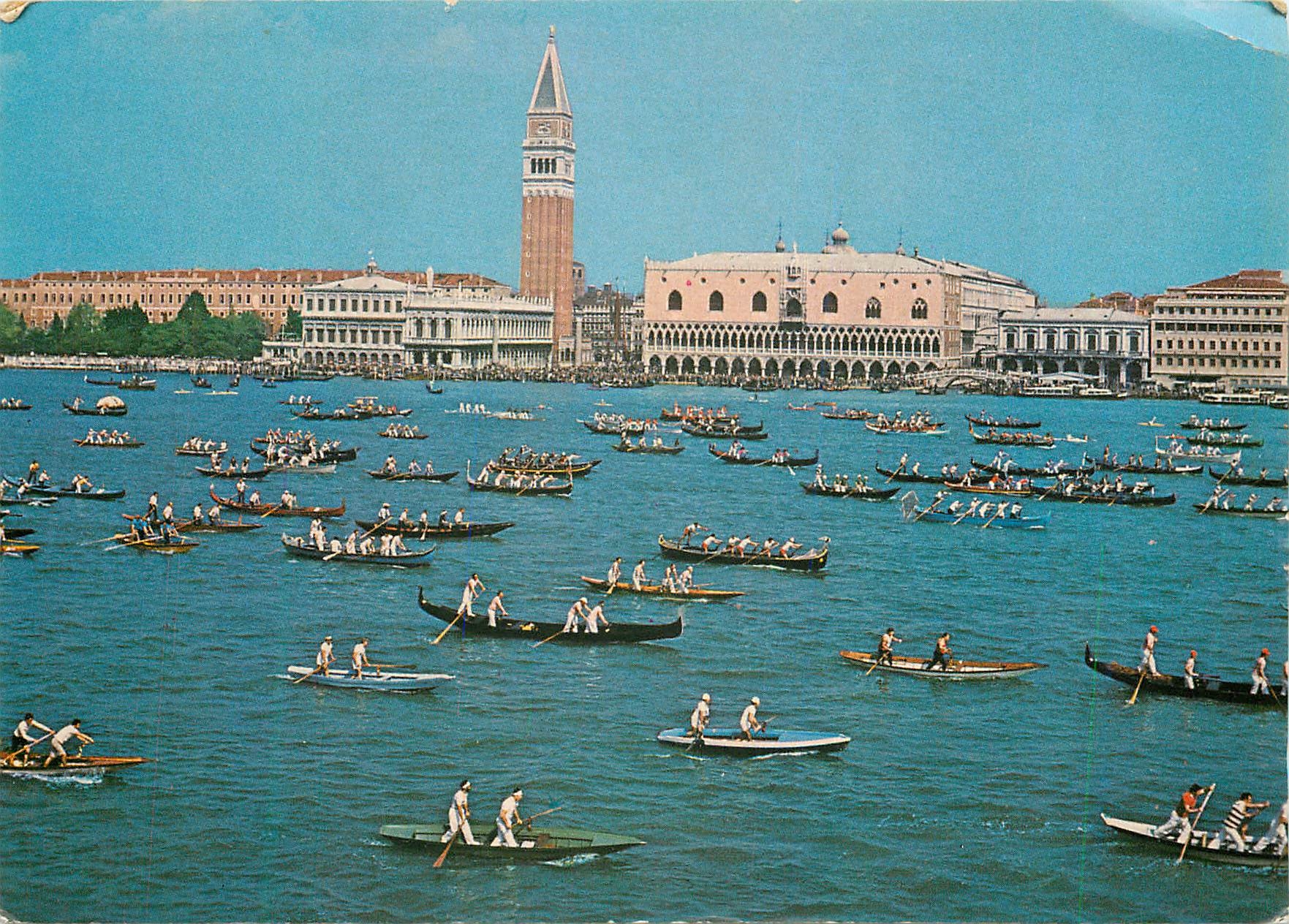 CPM Venezia bassin de saint marc vogalonga