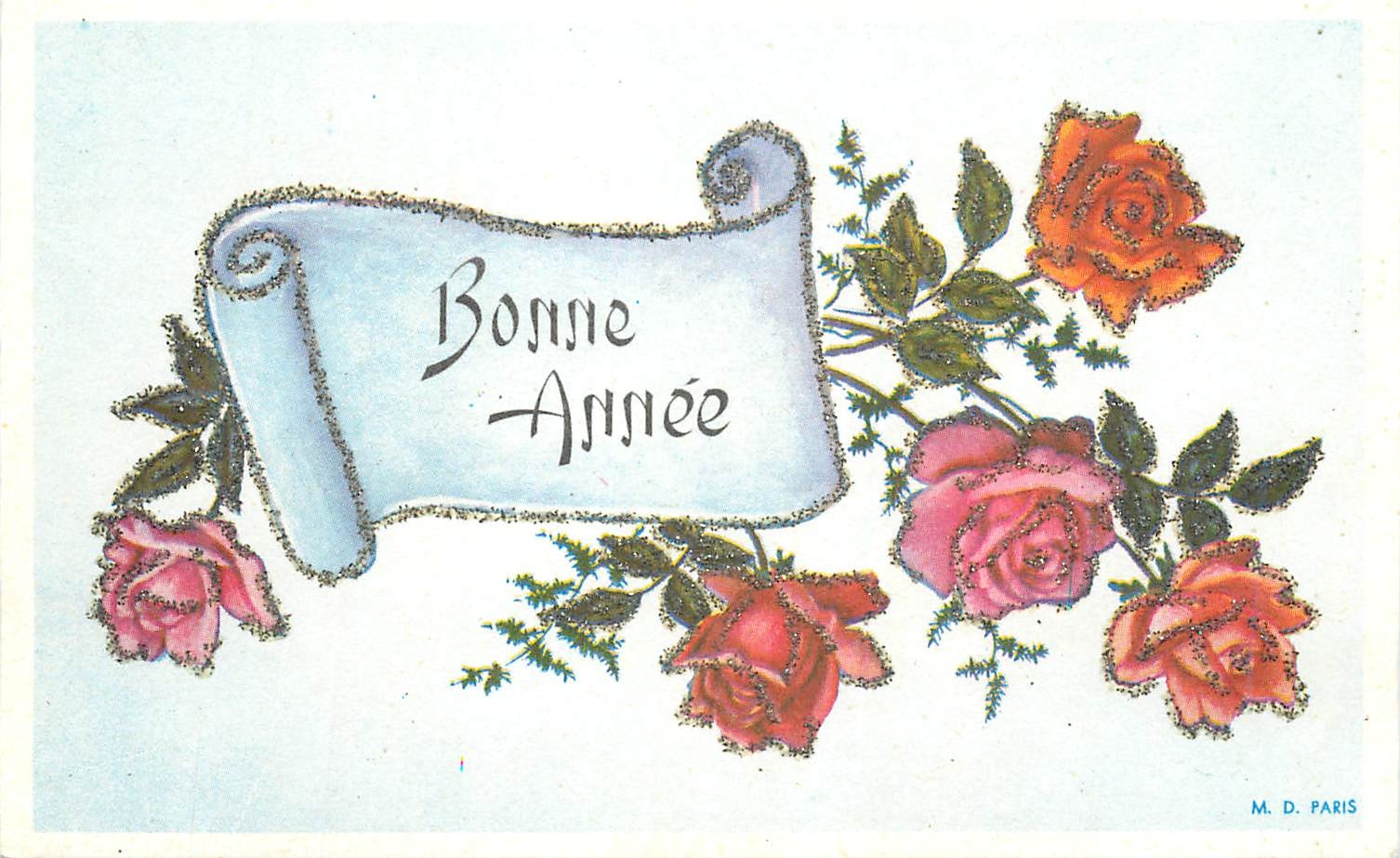 CPM Bonne annee