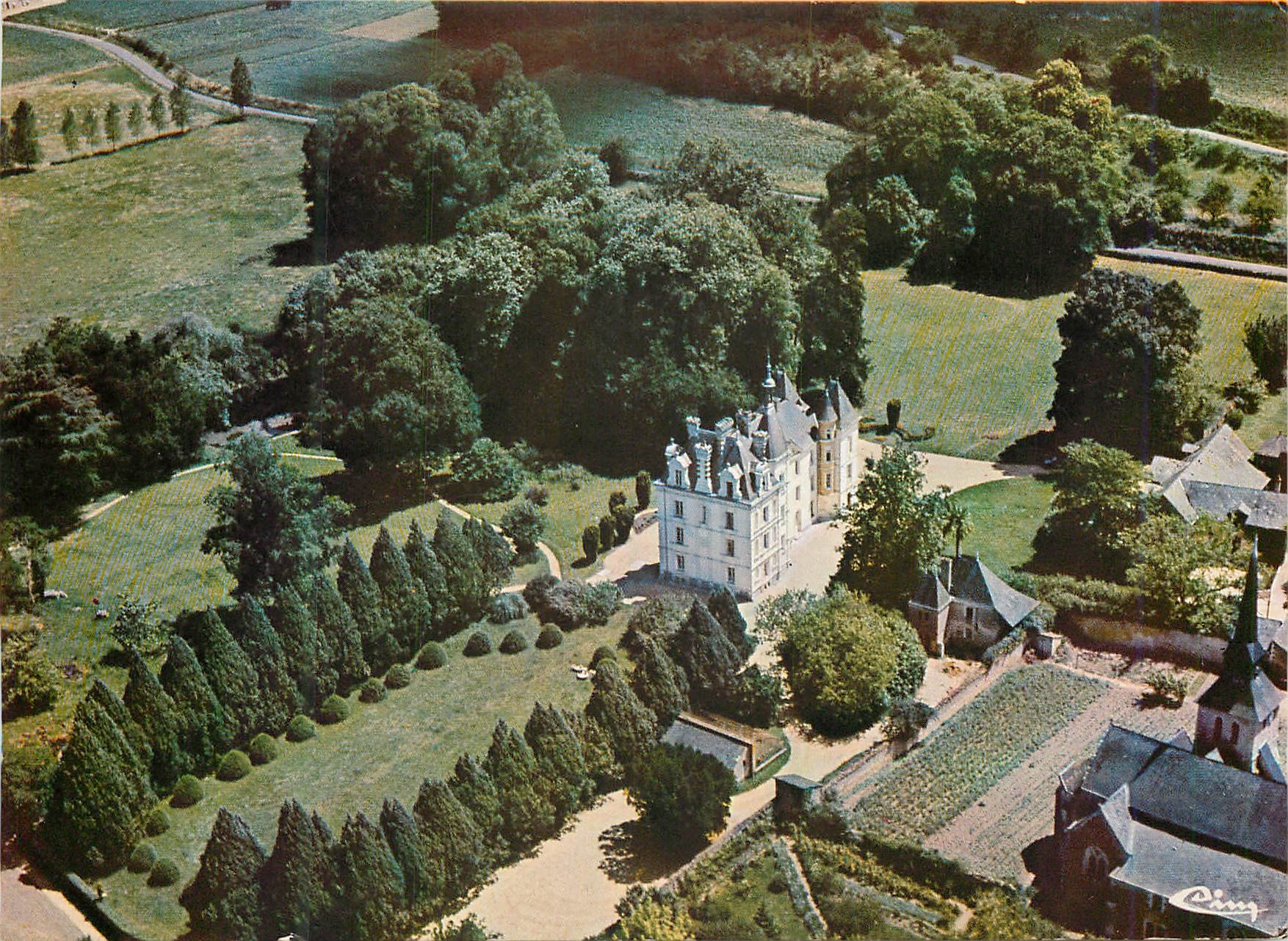 CPM Chateau de montigne (m et l) la fontaine montigne les rairies 49430 durtal (m et l)