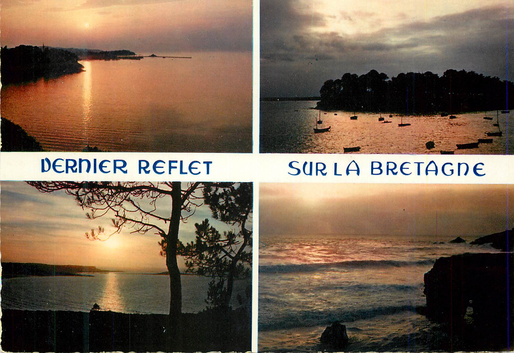 CPM La bretagne en couleurs mx 3742 contre jour sur les cotes de la bretagne