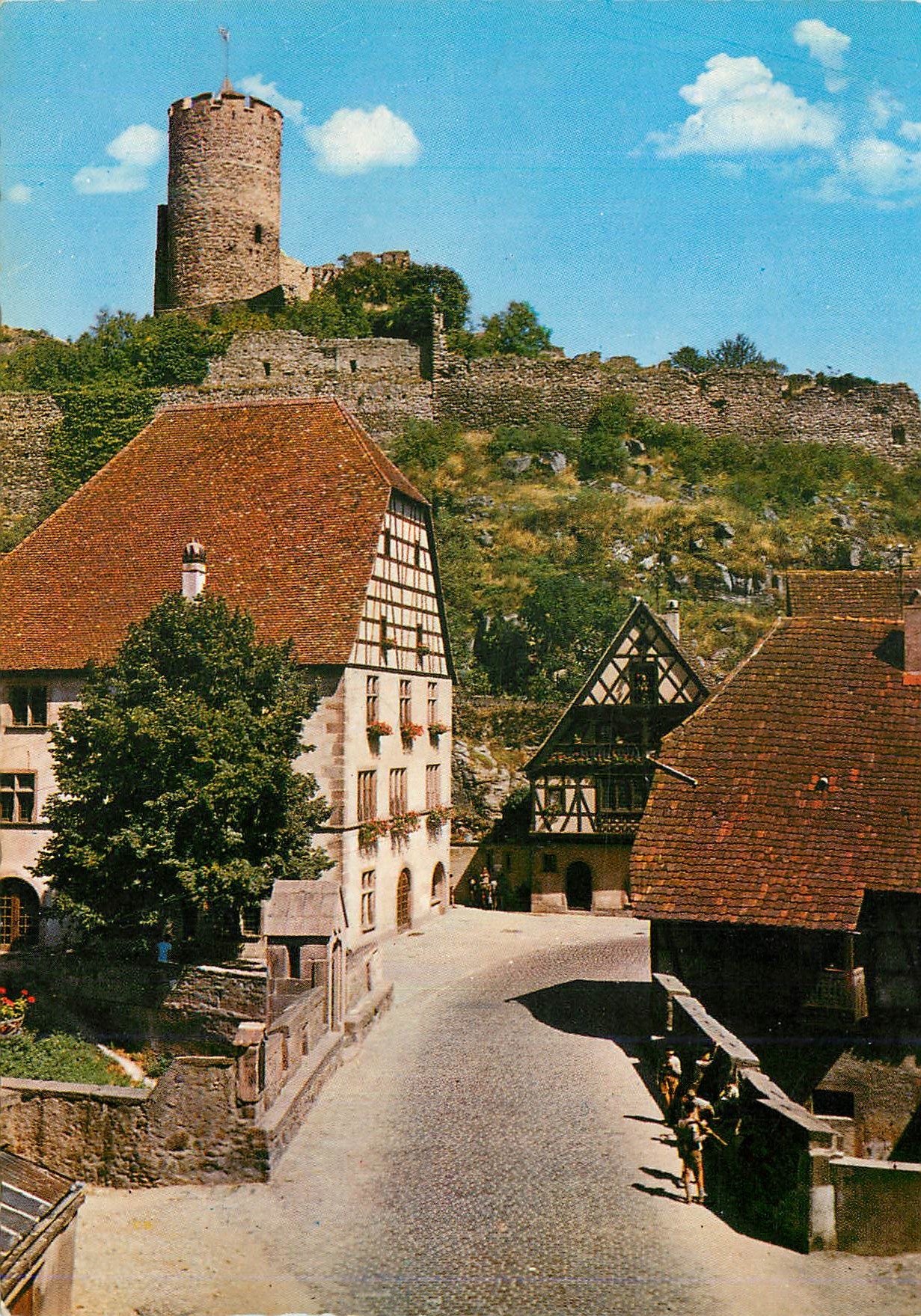 CPM Kaysersberg(ht rhin) vieux quartier(xv s)