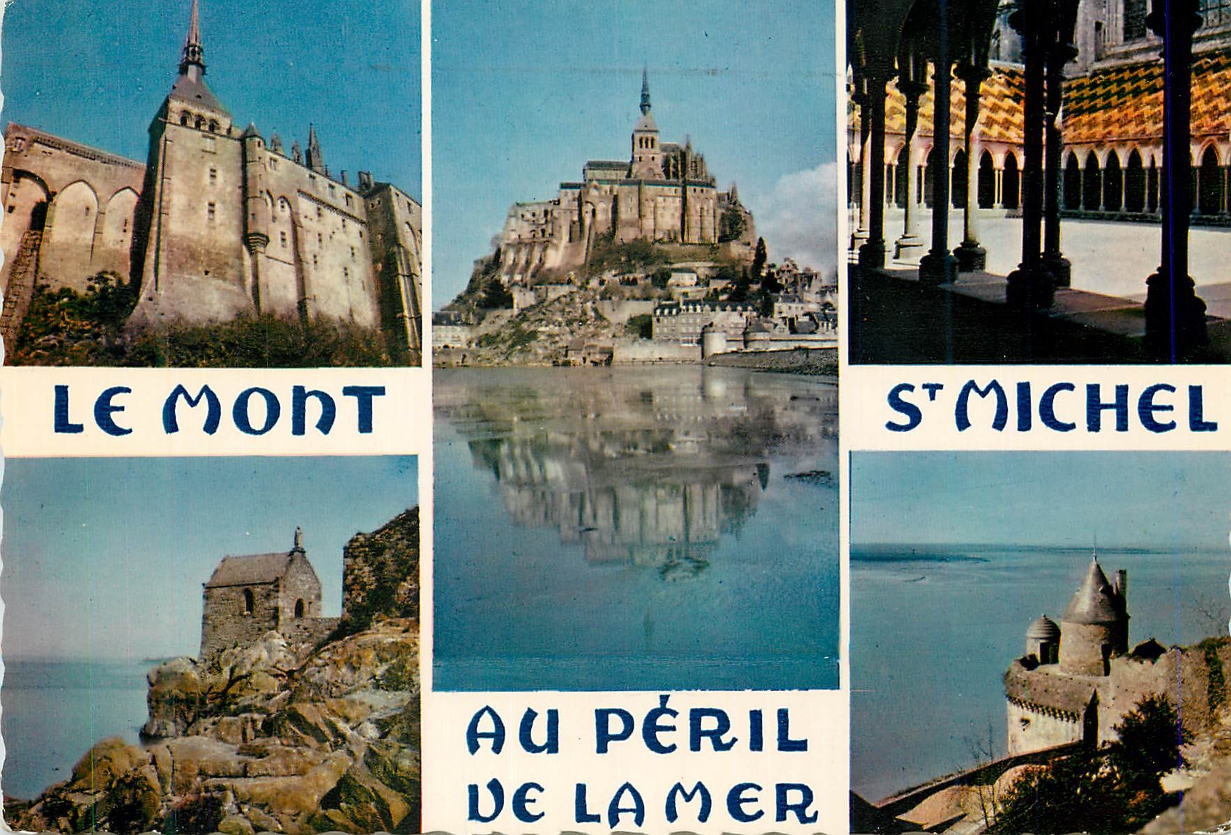 CPM La bretagne en couleurs mx 7779 le mont saint michel au peril de la mer Golf