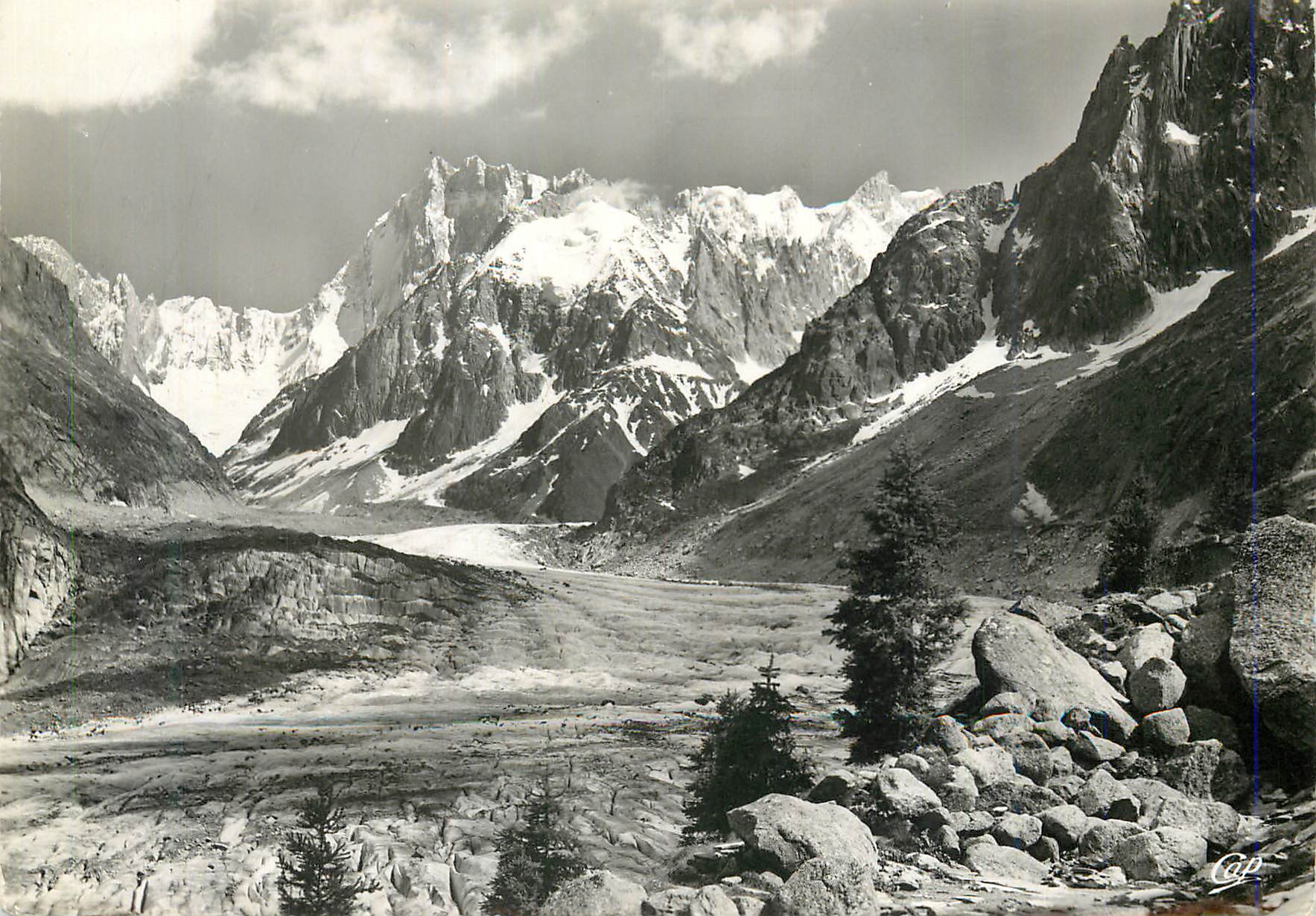 CPM 490 chamonix mont blanc les grandes jorasses