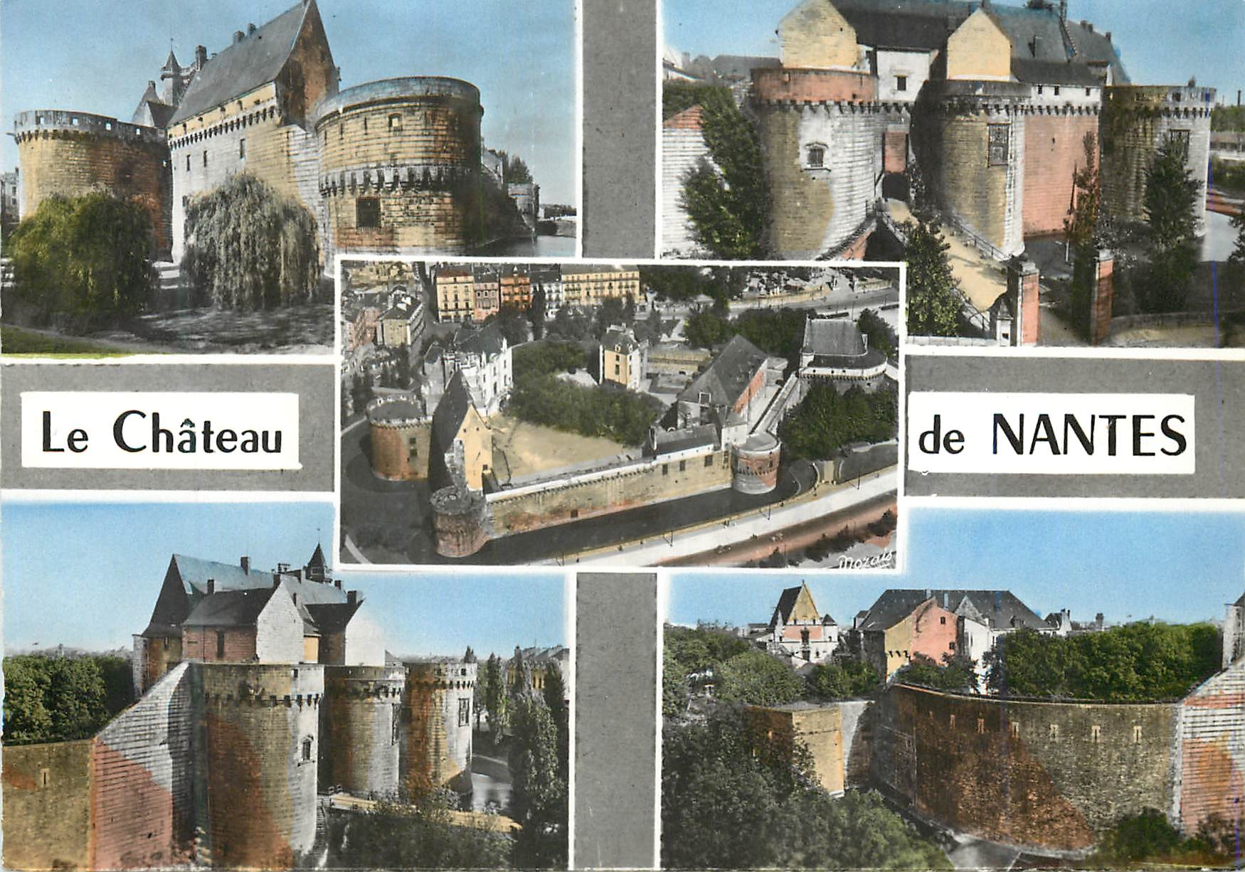 CPM 6455 nantes (loire atlantique) divers aspects du chateau de la duchesse anne