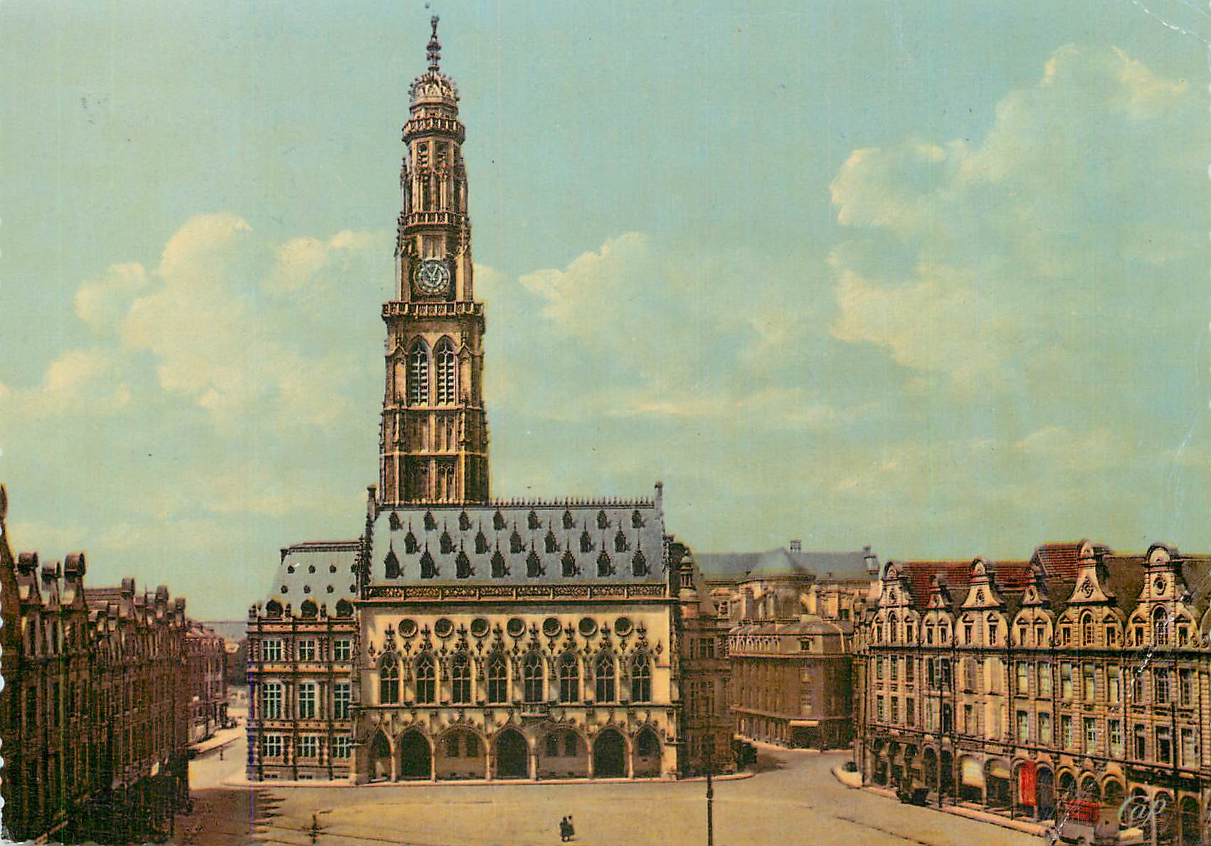 Arras — La Petite Place et les Maisons espagnoles — Cie des Arts Photomécaniques