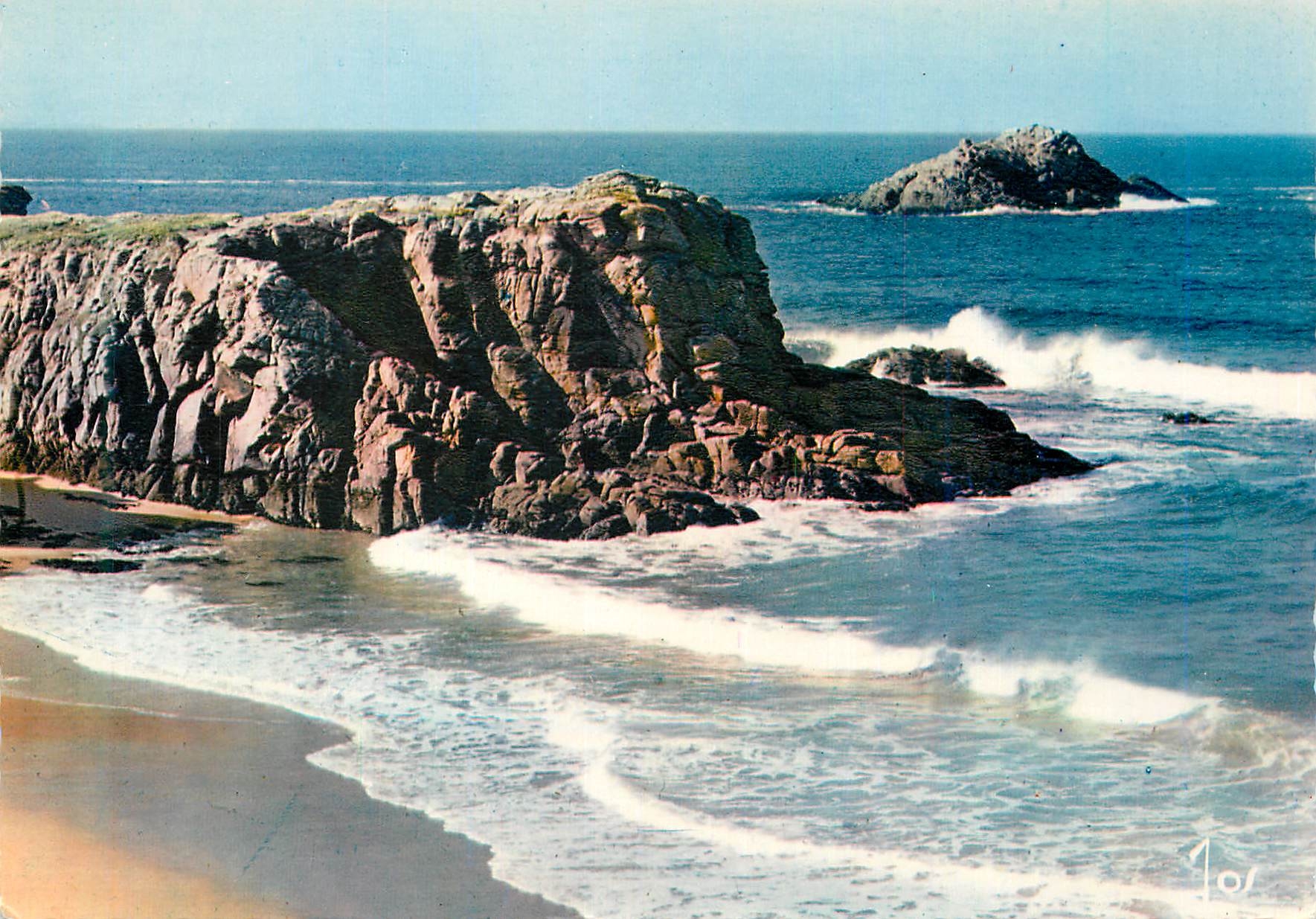 CPM La bretagne en couleurs mx 2617 presqu ile de quiberon (morbihan)