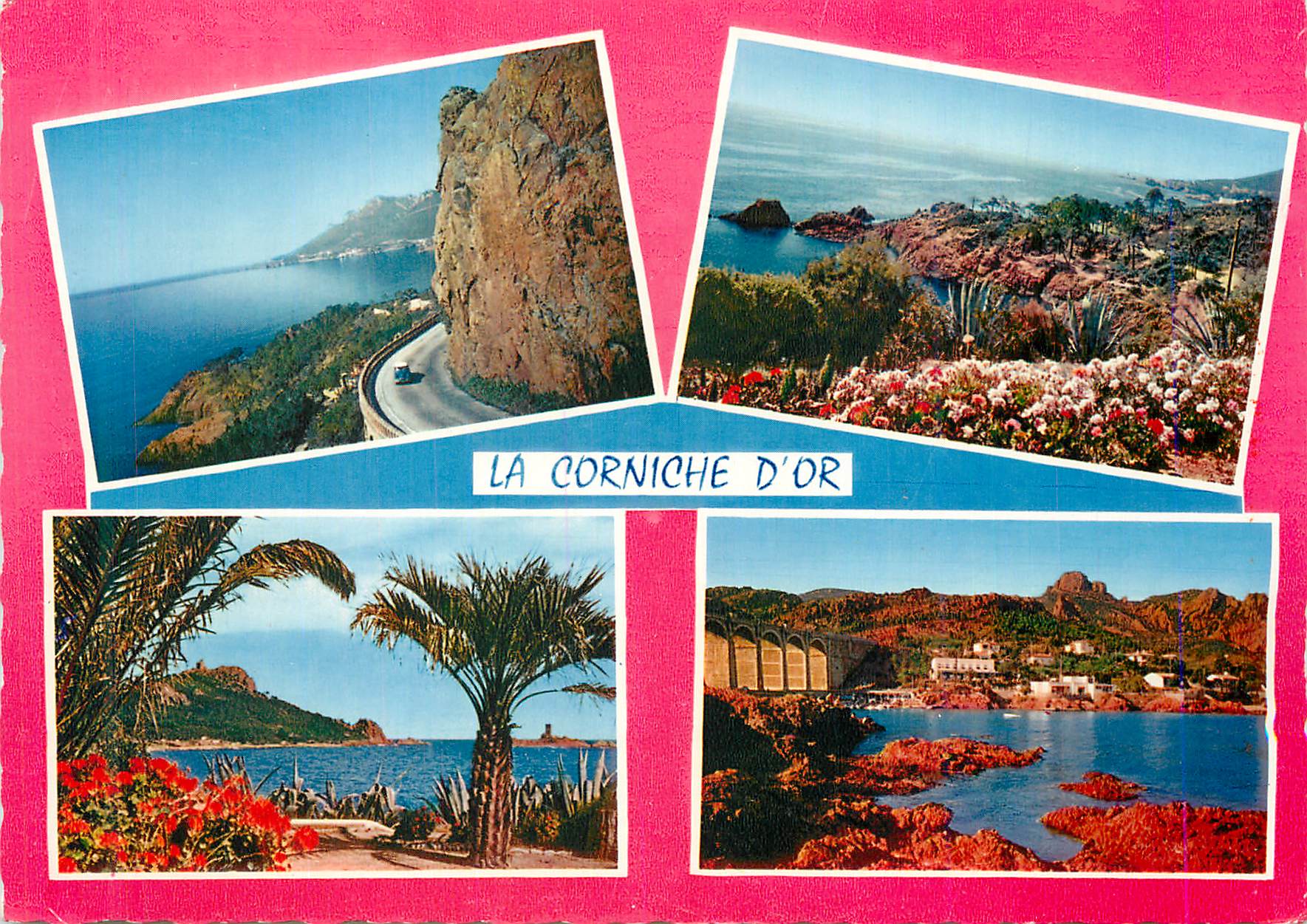 CPM Reflets de la cote d azur 0600089 la corniche d or