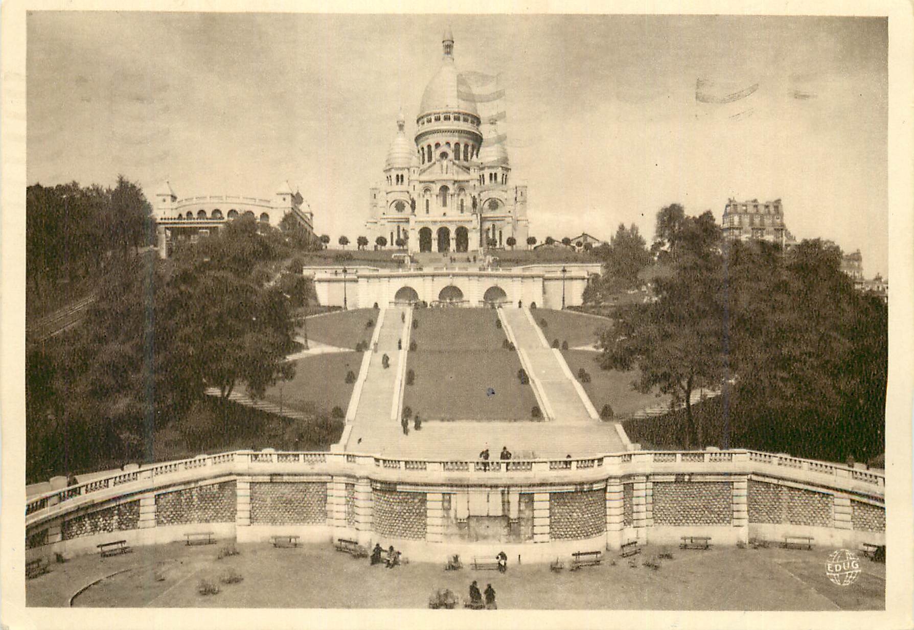 CPM Paris le sacre coeur