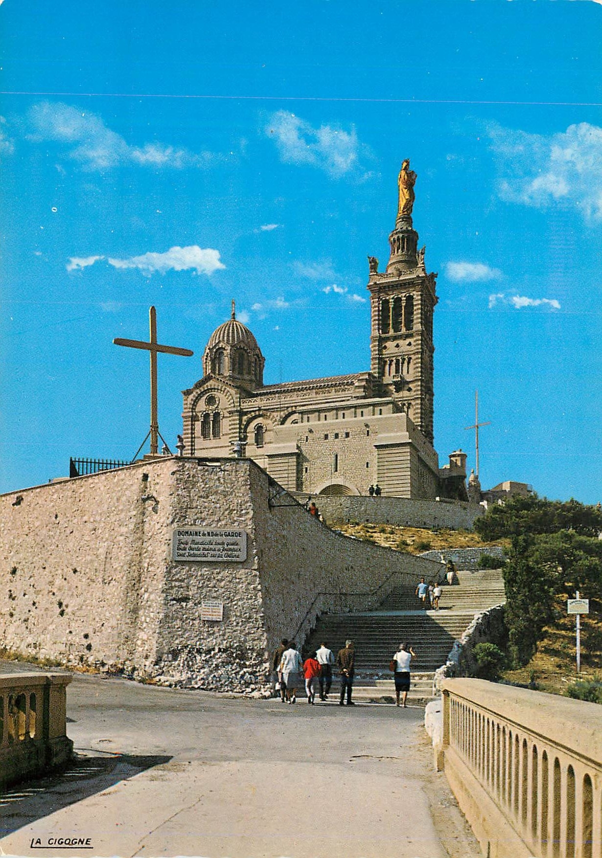 CPM 13055115 reflets de provence marseille (b du r) notre dame de la garde