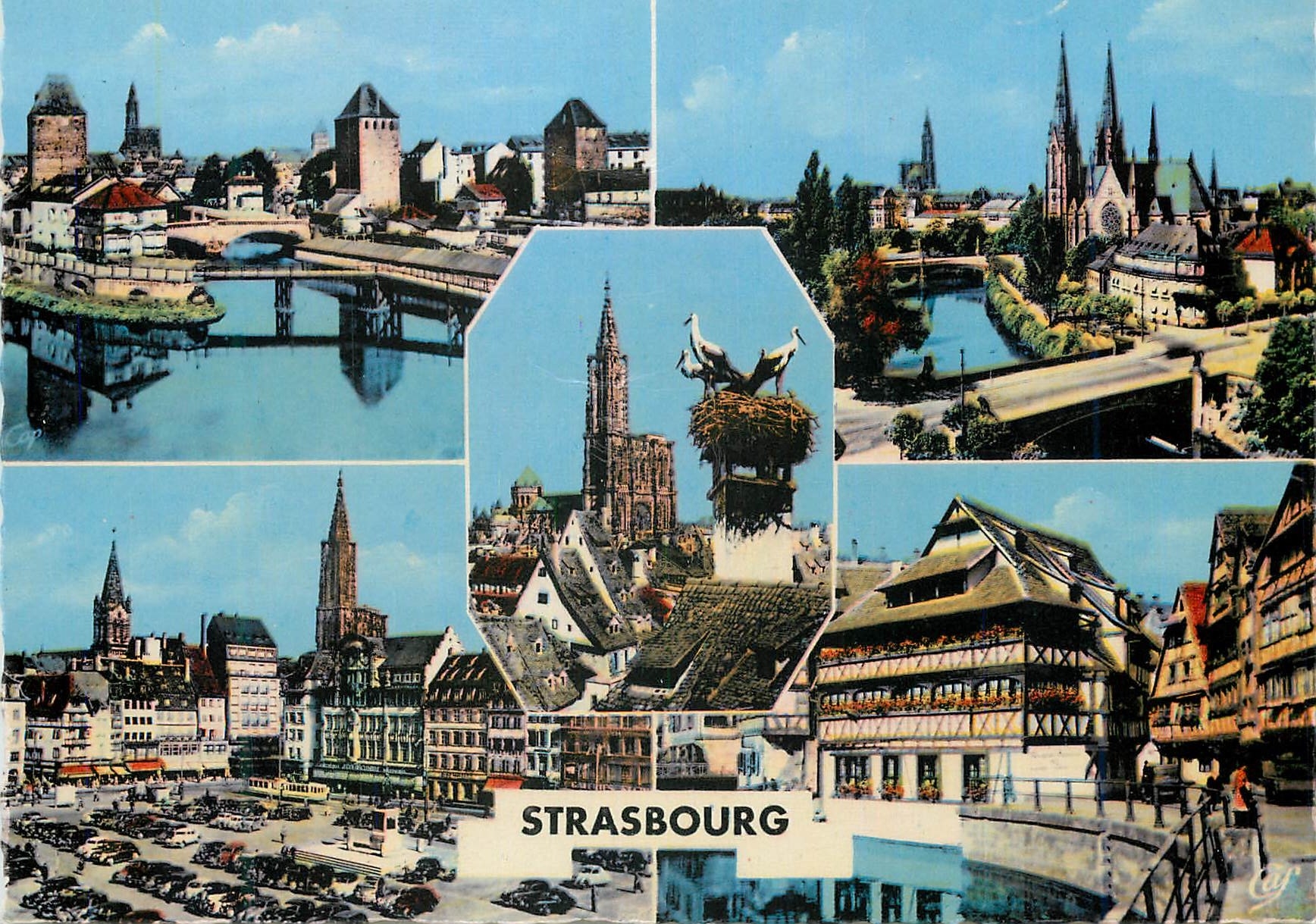 Strasbourg — vue panoramique — Photomécaniques des Arts, n°43