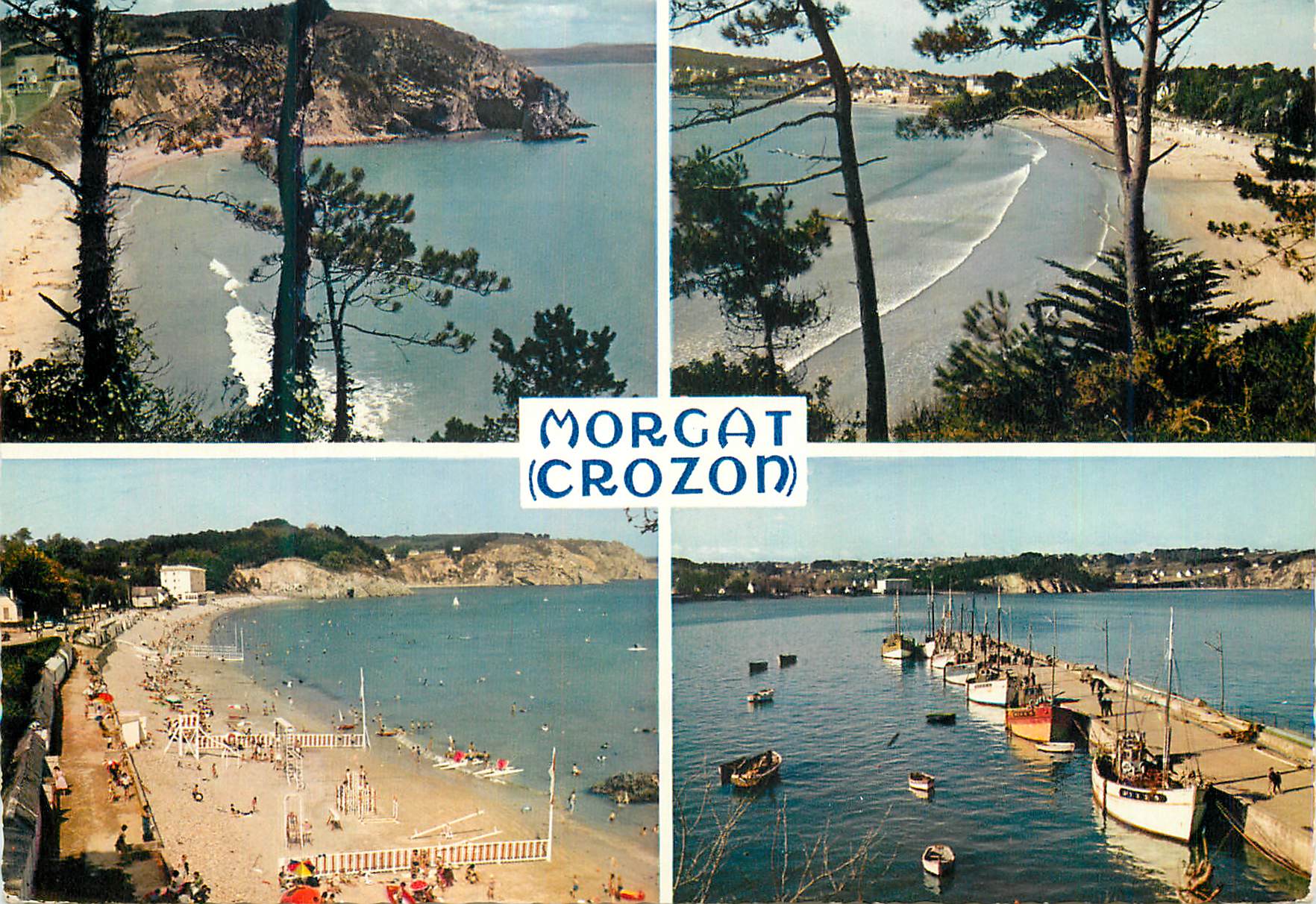 CPM La bretagne en couleurs crozon morgat (finistere) mx 204 la grande plage