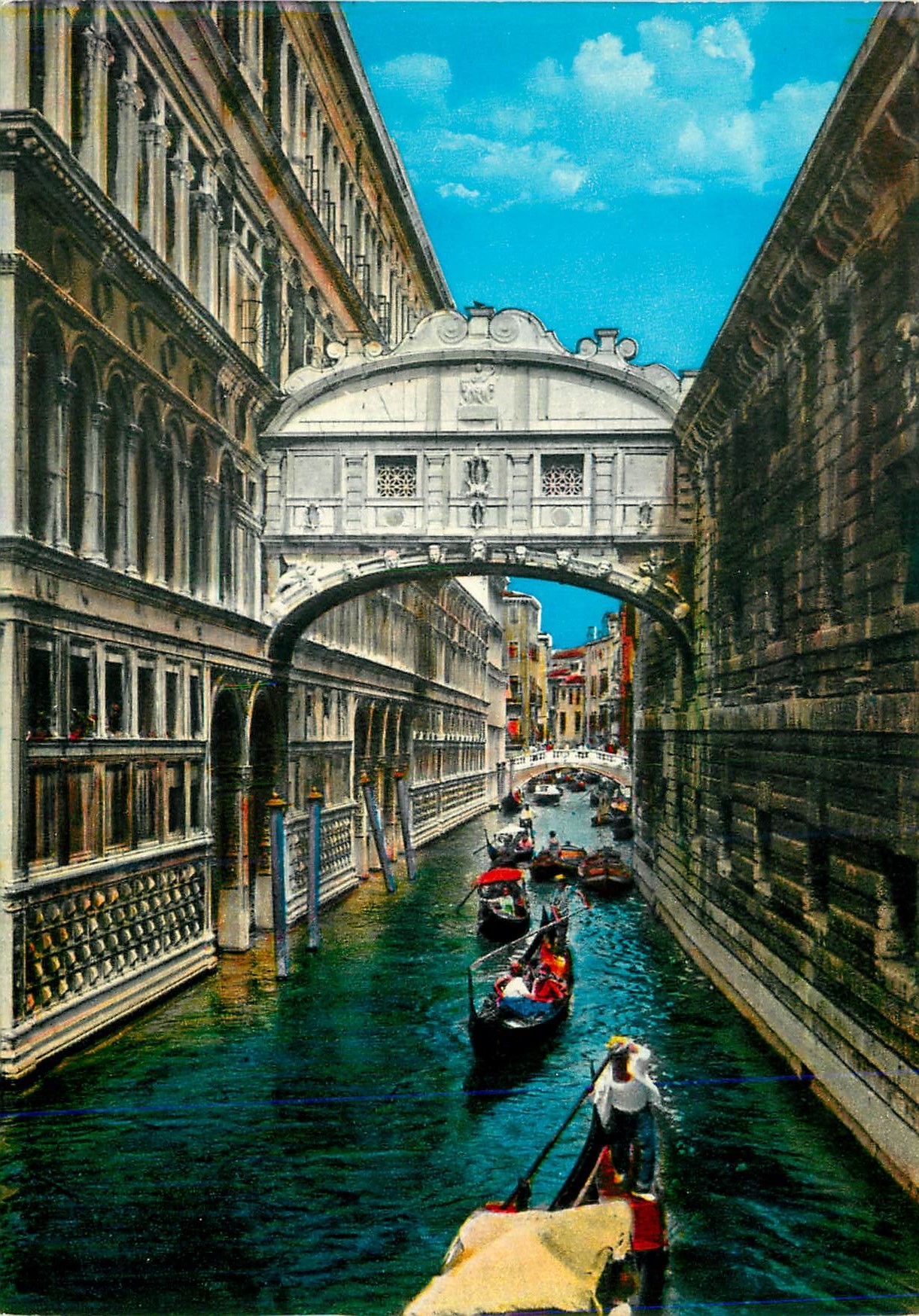 CPM Venezia pont des soupirs