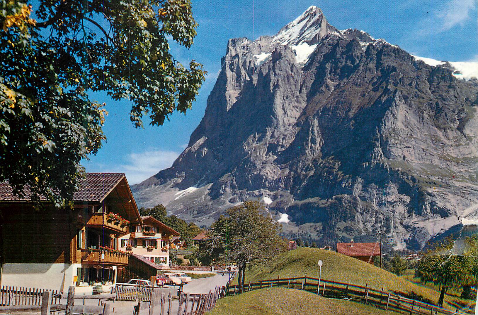 CPM 38973 grindelwald am terrassenweg wetterhon