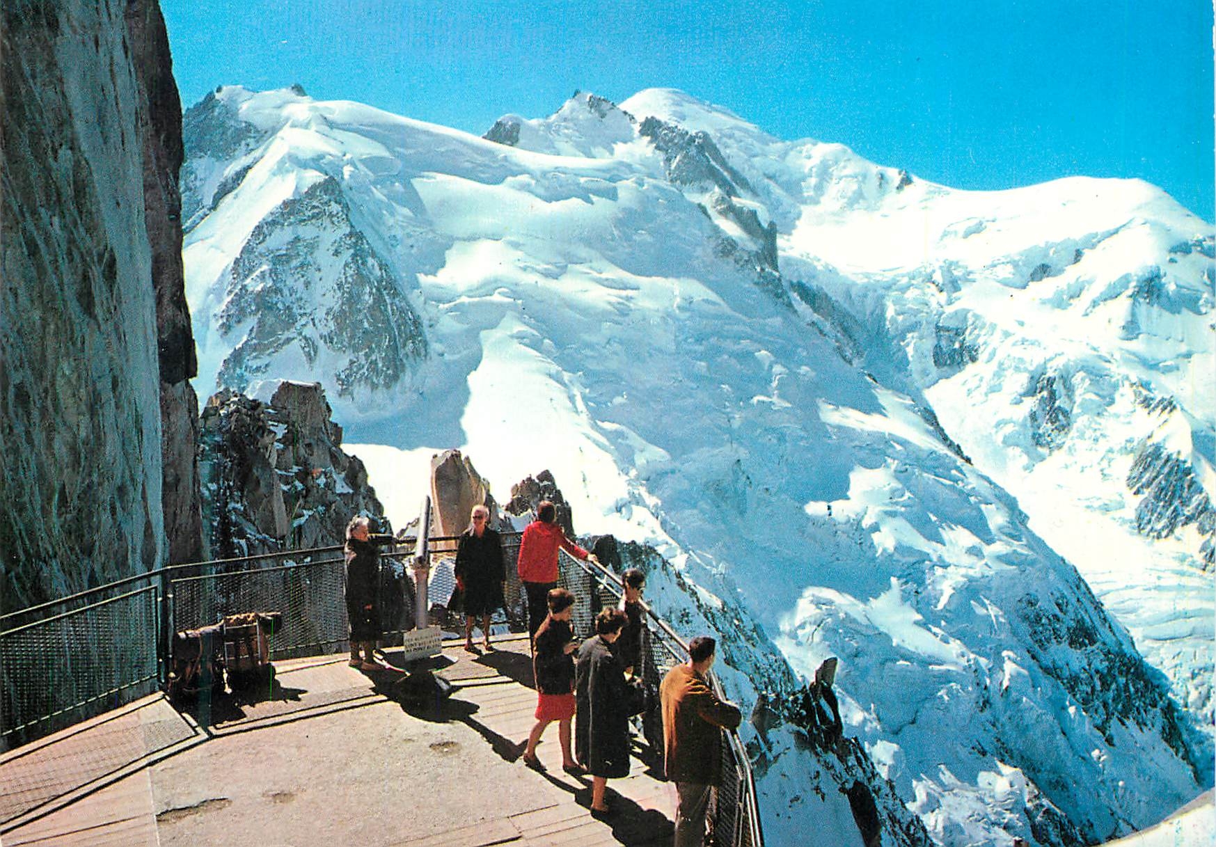 CPM Chamonix mont blanc Le massif du Mt Blanc