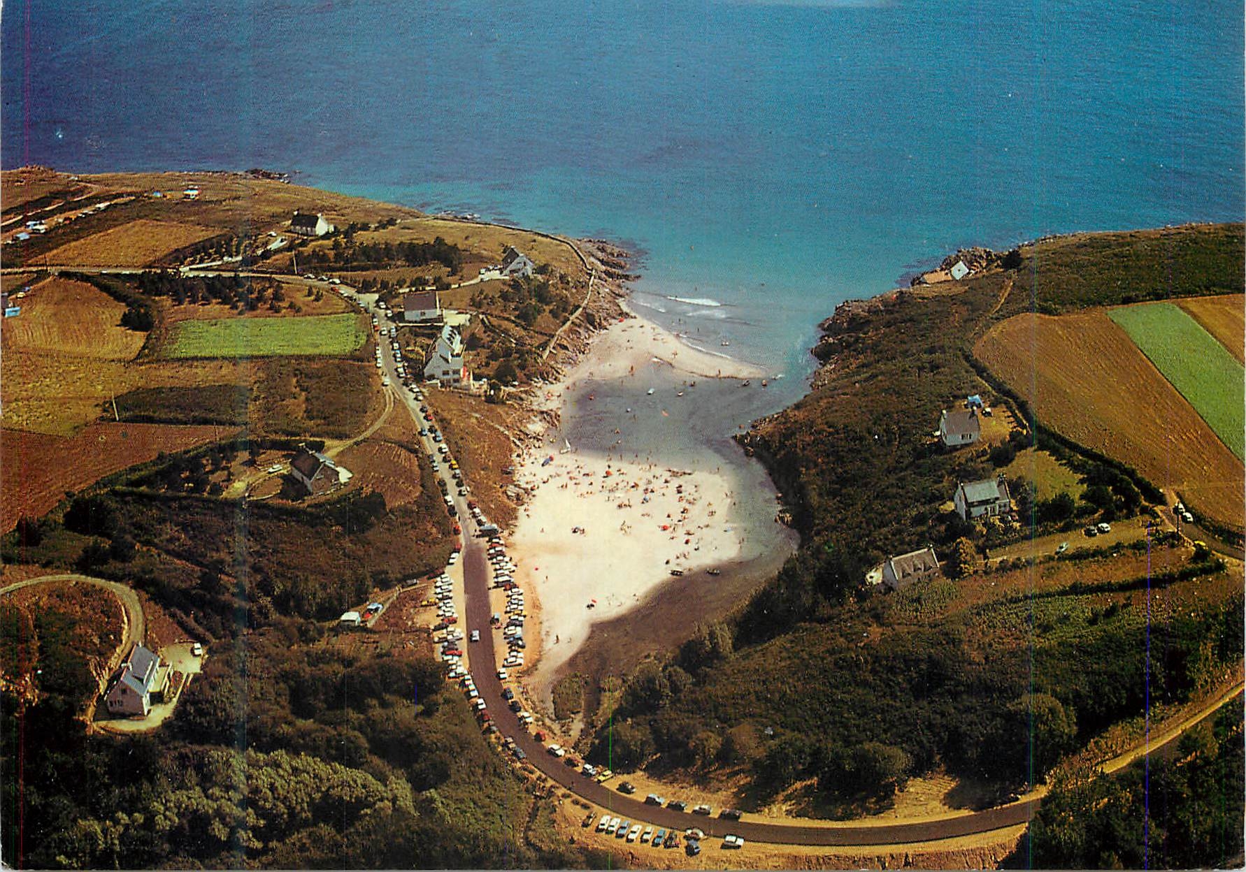CPM 10050 la bretagne pittorsque De Raguenes a Fort Manech par la route cotiere l'anse de Rospice