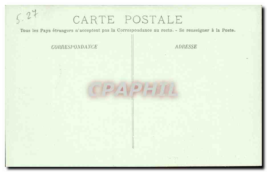 Beaulieu - Le Cap Ferrat et la Pointe del'Hospice Saint Jean - CPA  — Rückseite
