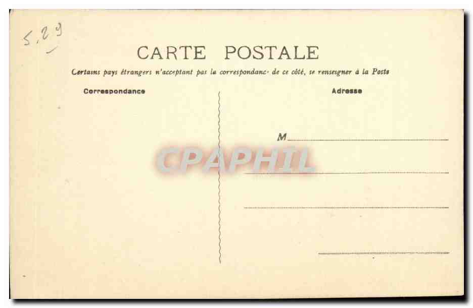 Saint Jean Cap Ferrat et Saint Hospice - Vue Genrale - CPA  — Rückseite