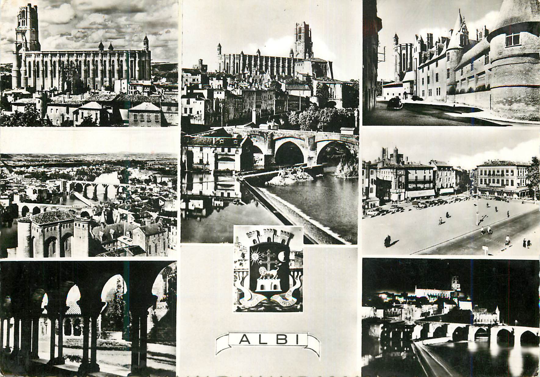 Albi — Vue panoramique — Sté des Cartes Postales APA - POUX