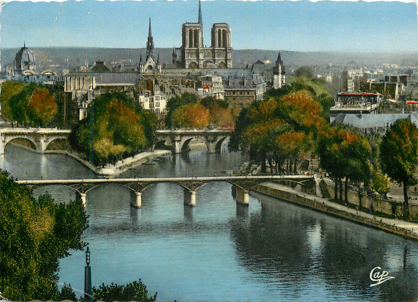 CPA Paris Vue generale de la Cite