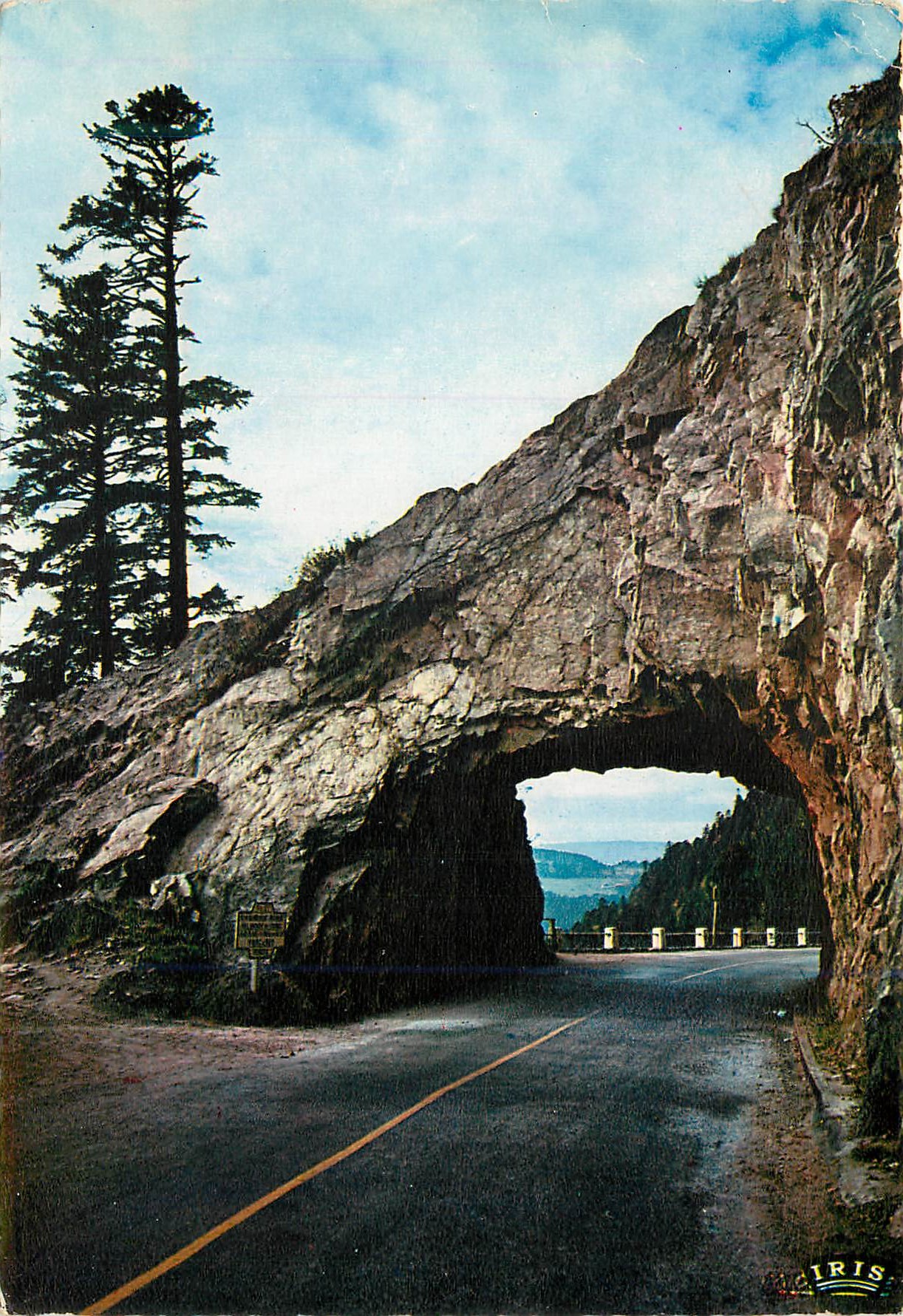 CPA Les Hautes Vosges La Roche du Diable