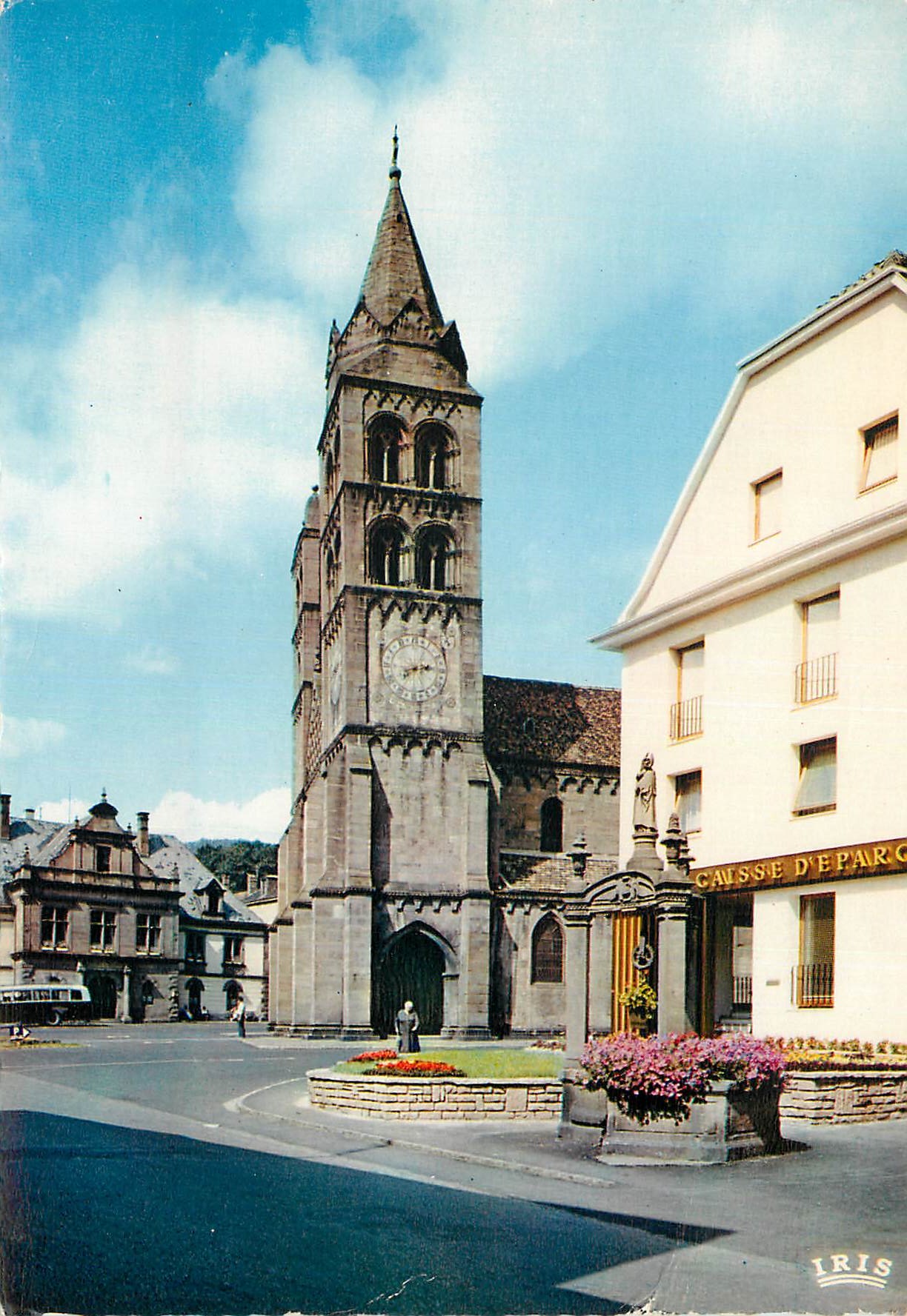 CPA L Alsace Pittoresque Guebwiller Eglise Romane Saint Leger