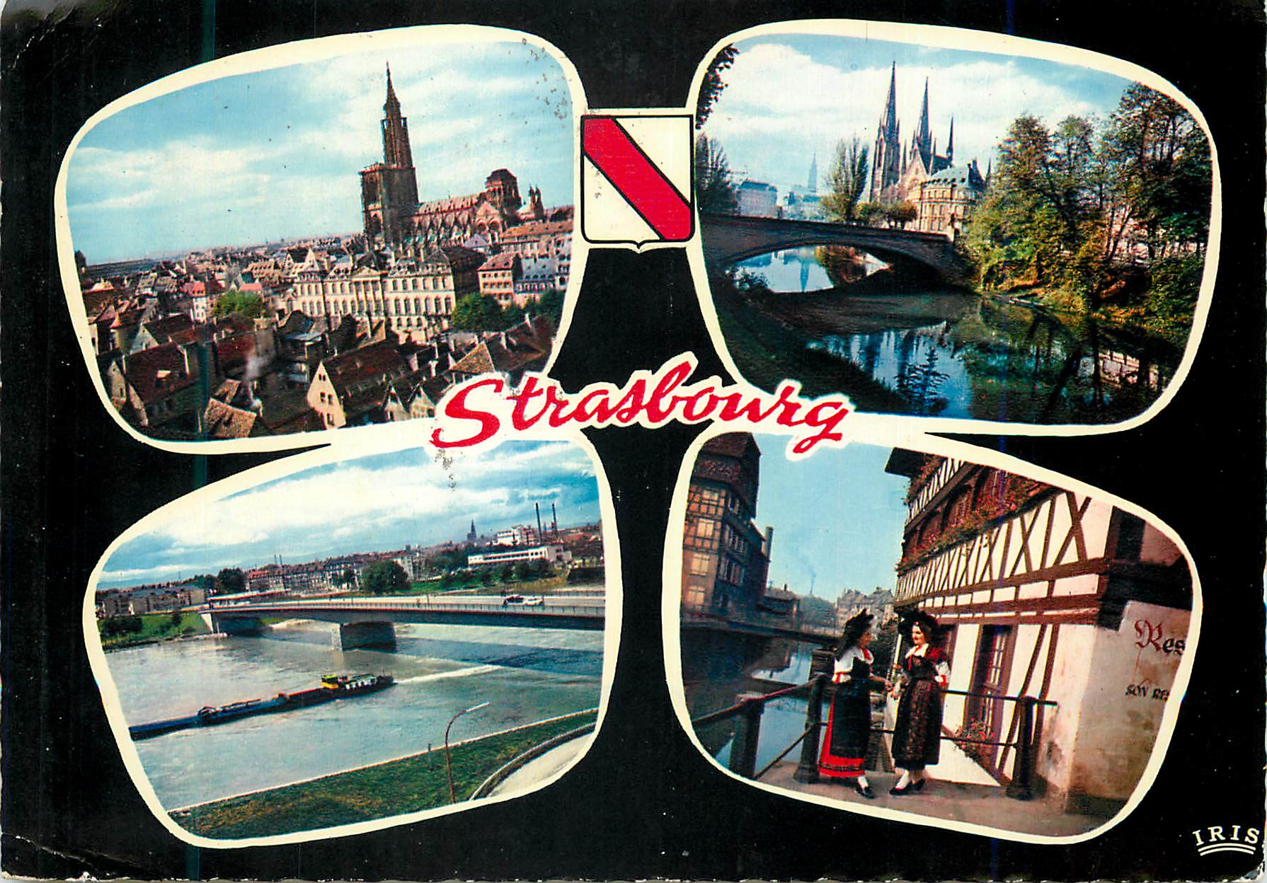 CPA L Alsace Pittoresque Souvenir de Strasbourg
