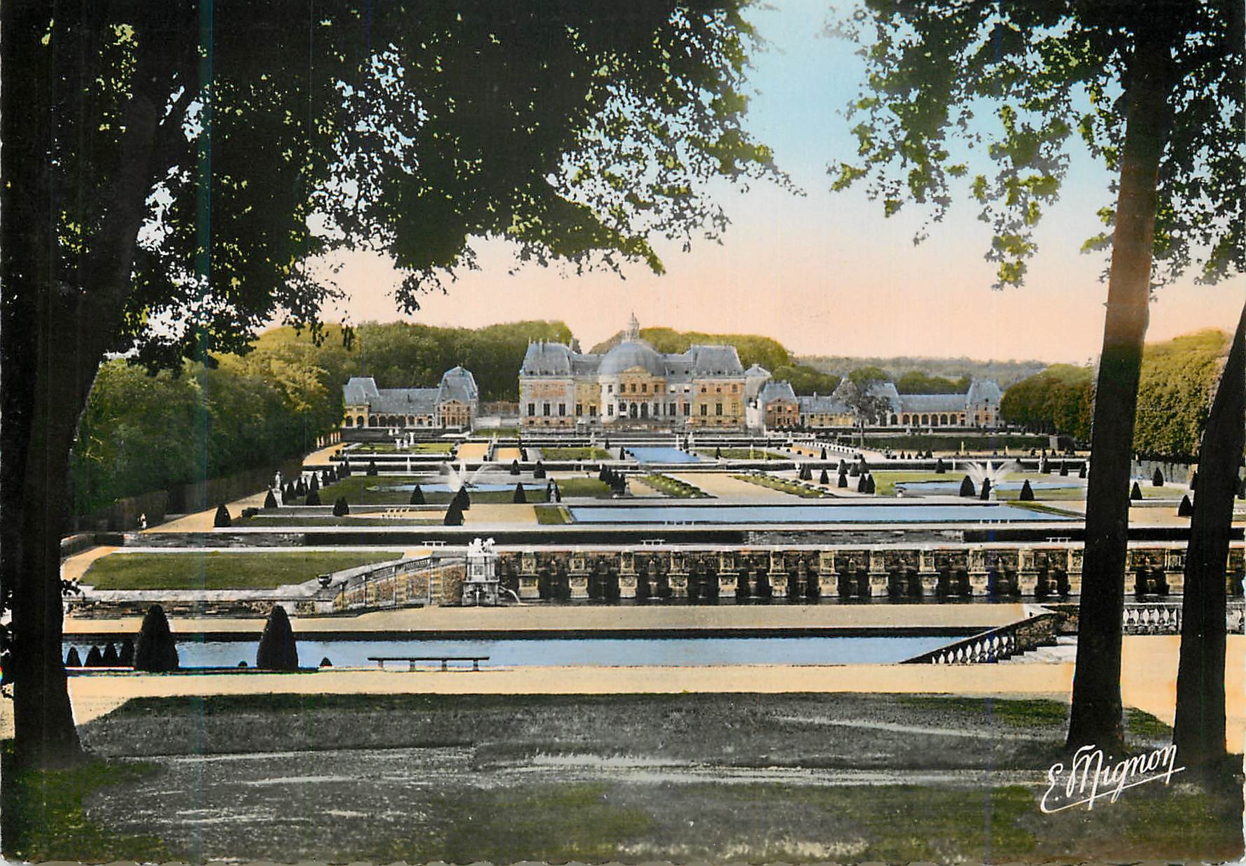 CPA Chateau de Vaux le Vicomte S et M Construit en Vue des Cascades et des Perterres