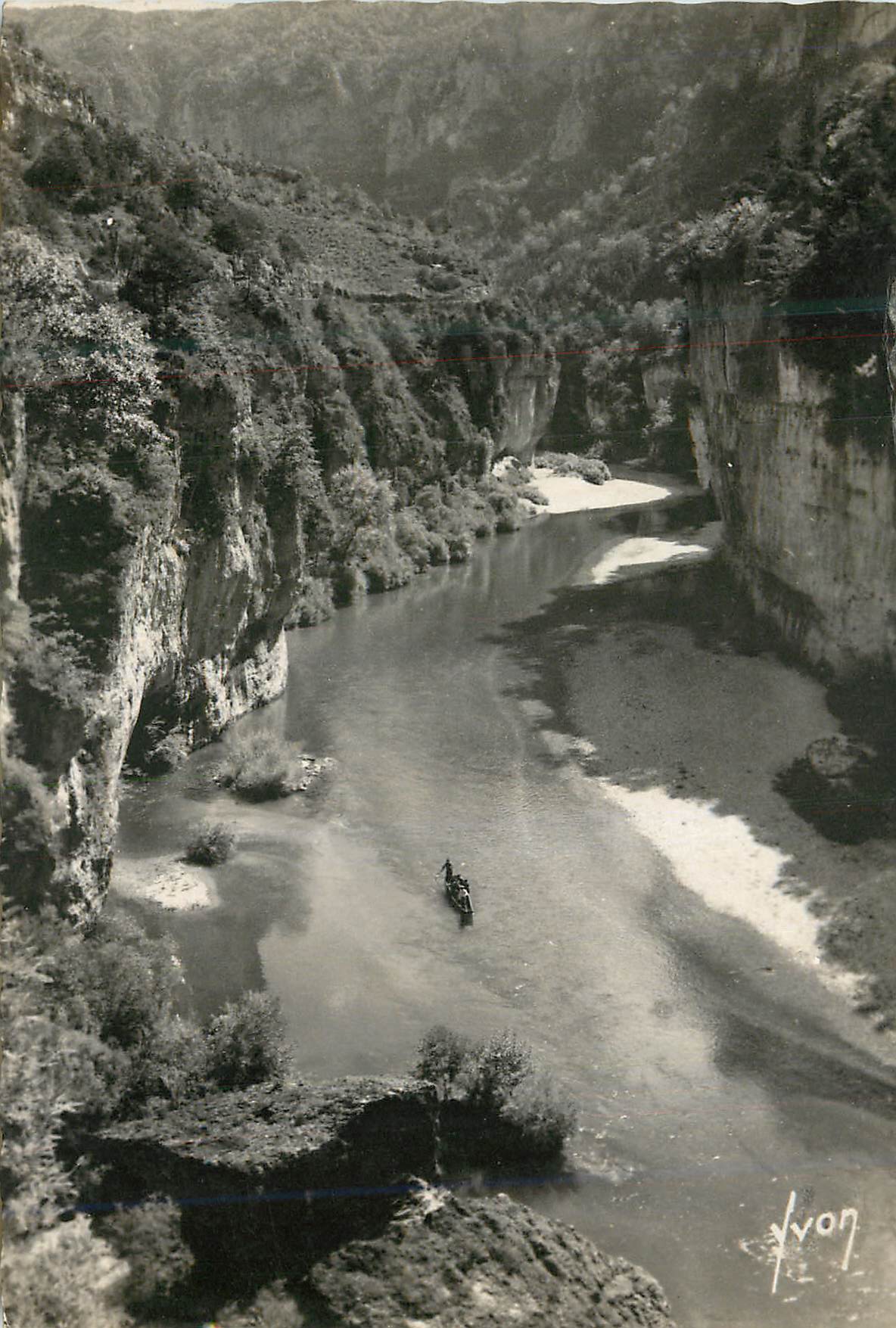 CPM Gorges du Tarn  Environs de la Maine Lozere Les Detroits