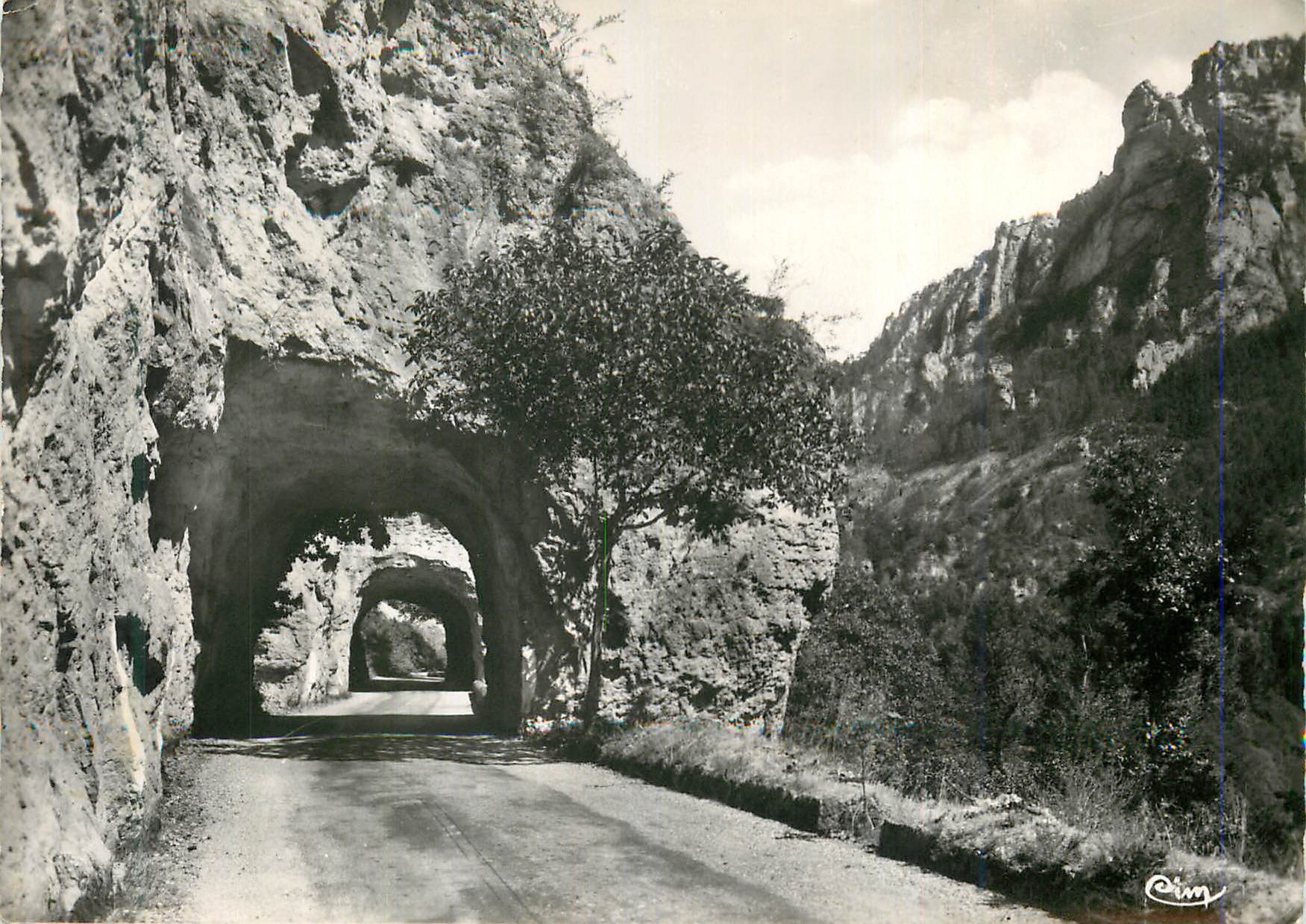 CPM Gorges du Tarn Lozere Tunnel des Baumes