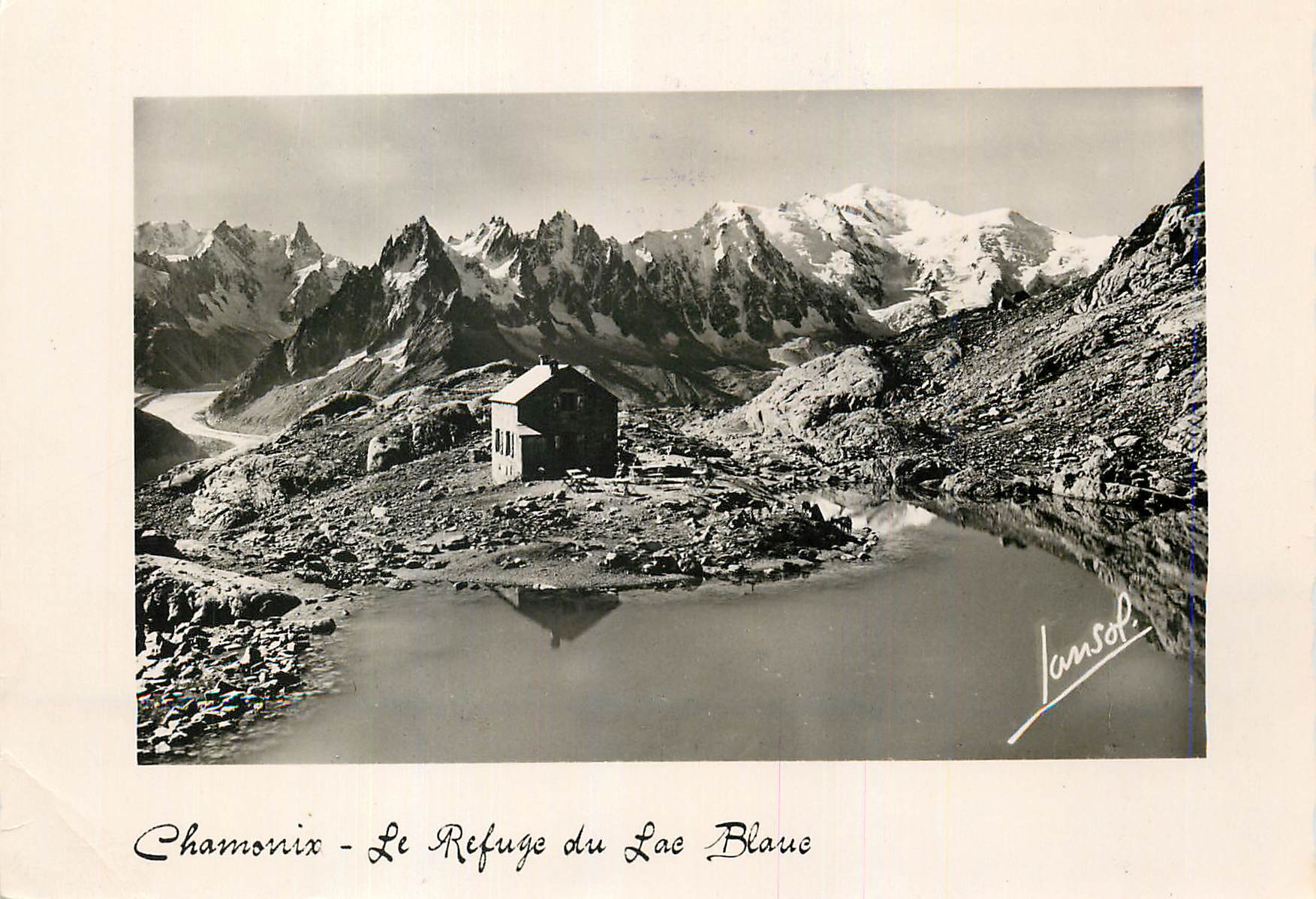Chamonix - Le Refuge du Lac Bleue — Jansol - Recto