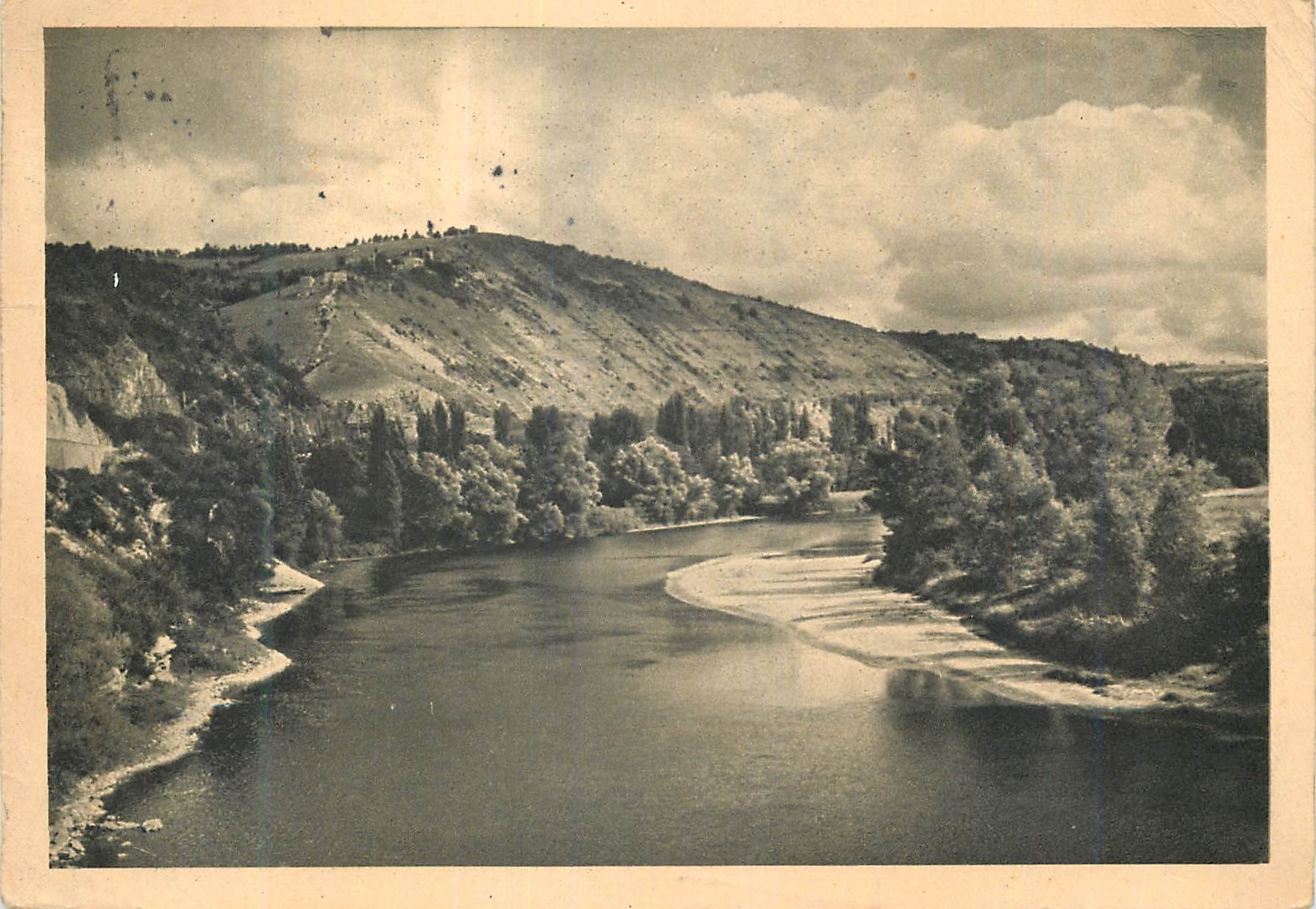 CPM Environs de Souillac Les Bords de la Dordogne Le Raysse de St Etienne