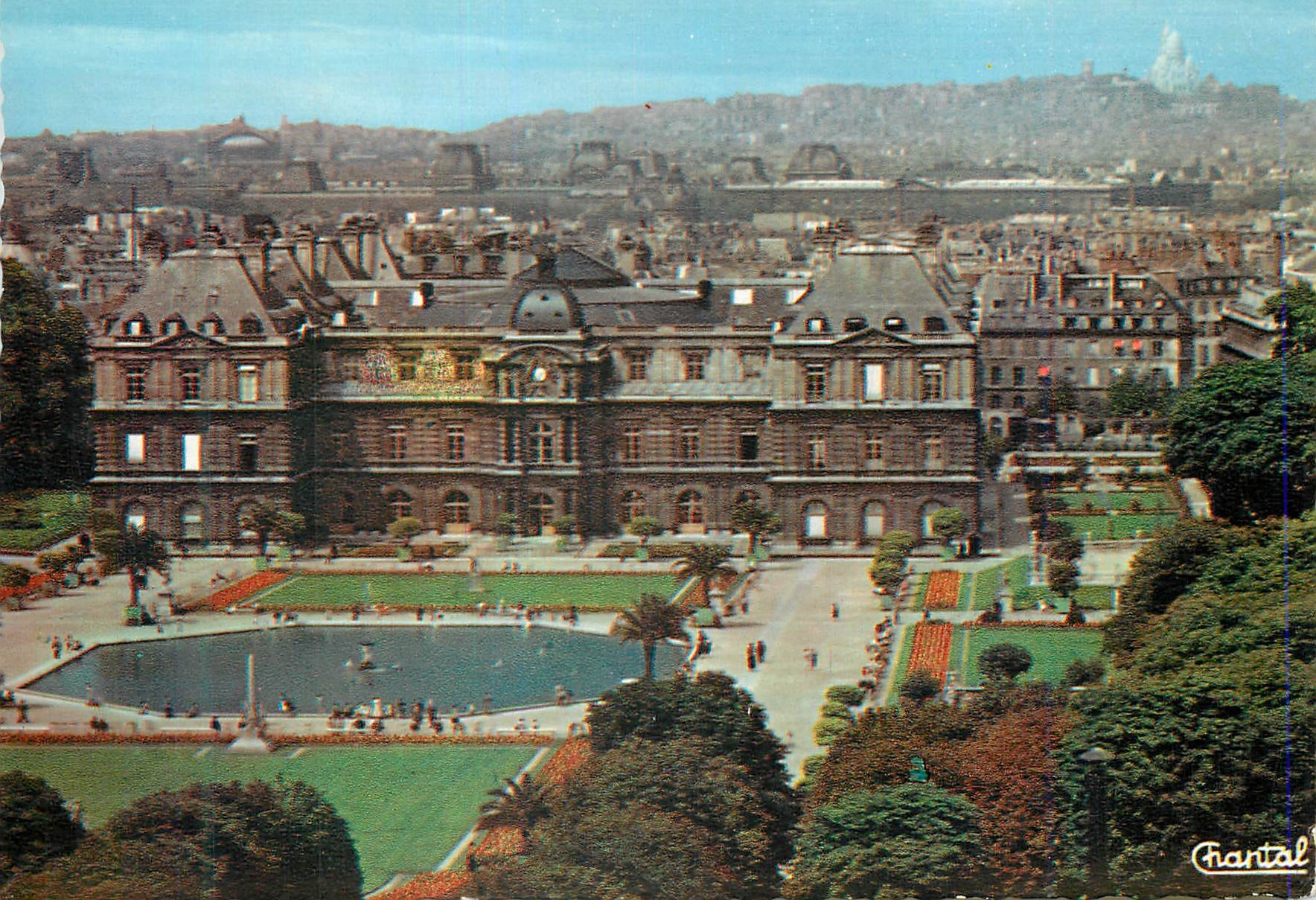 CPM Paris Le Luxembourg et ses Jardins