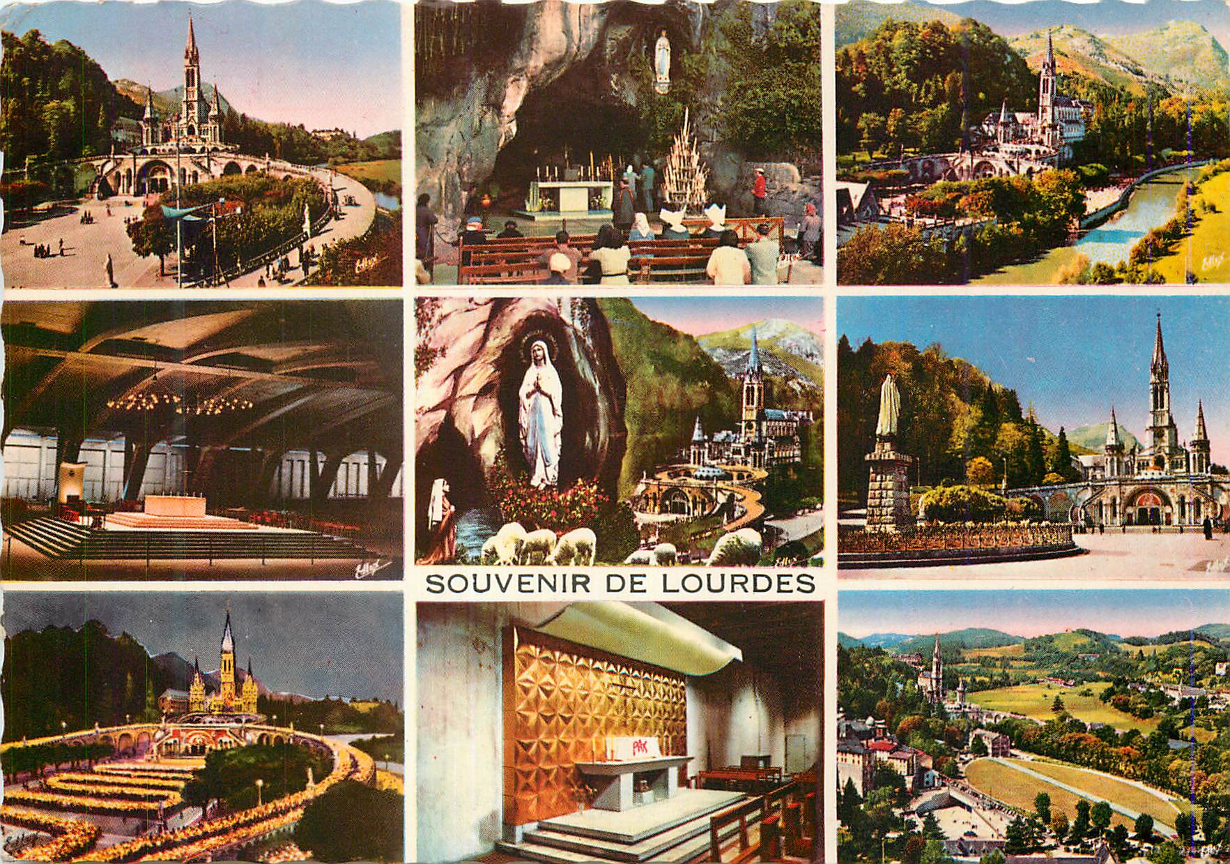 CPM Souvenir de Lourdes