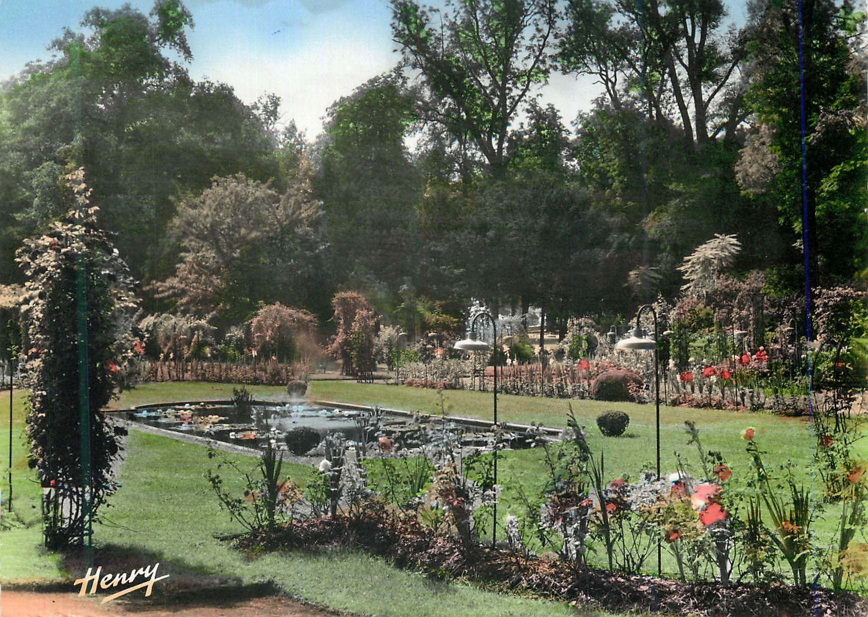 CPM Nancy Parc de la Pepiniere La Rosserai