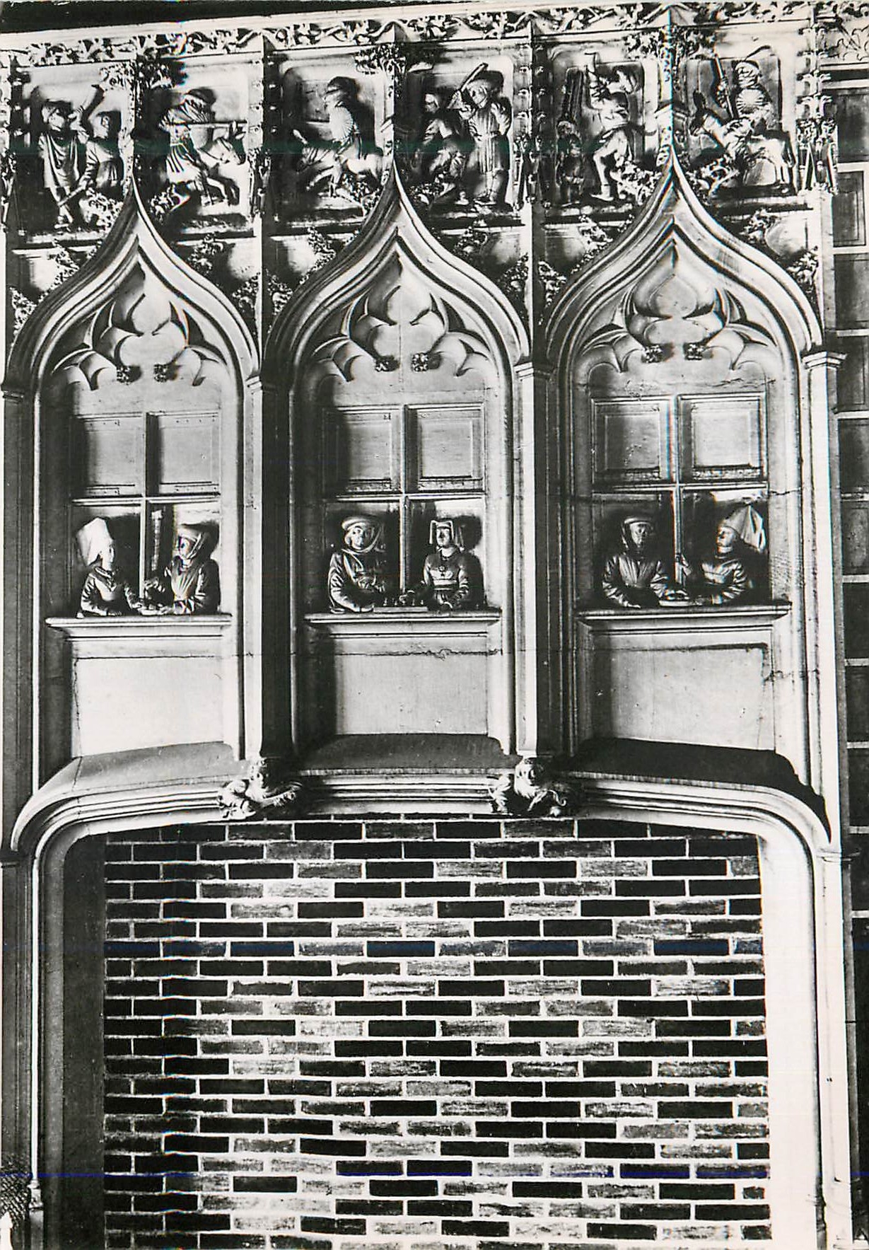 CPM Bourges Cher Maison de Jacques Coeur millieu Cheminee de la Galerie du l Etage