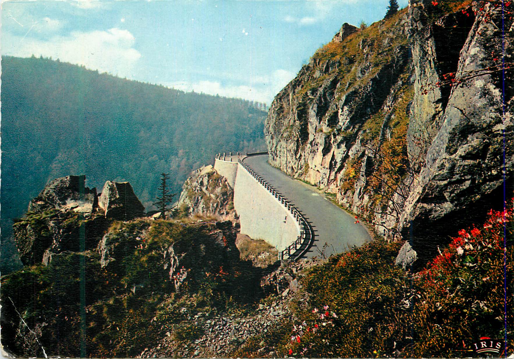 CPM Les Hautes Vosges La Schlucht La route de Munster