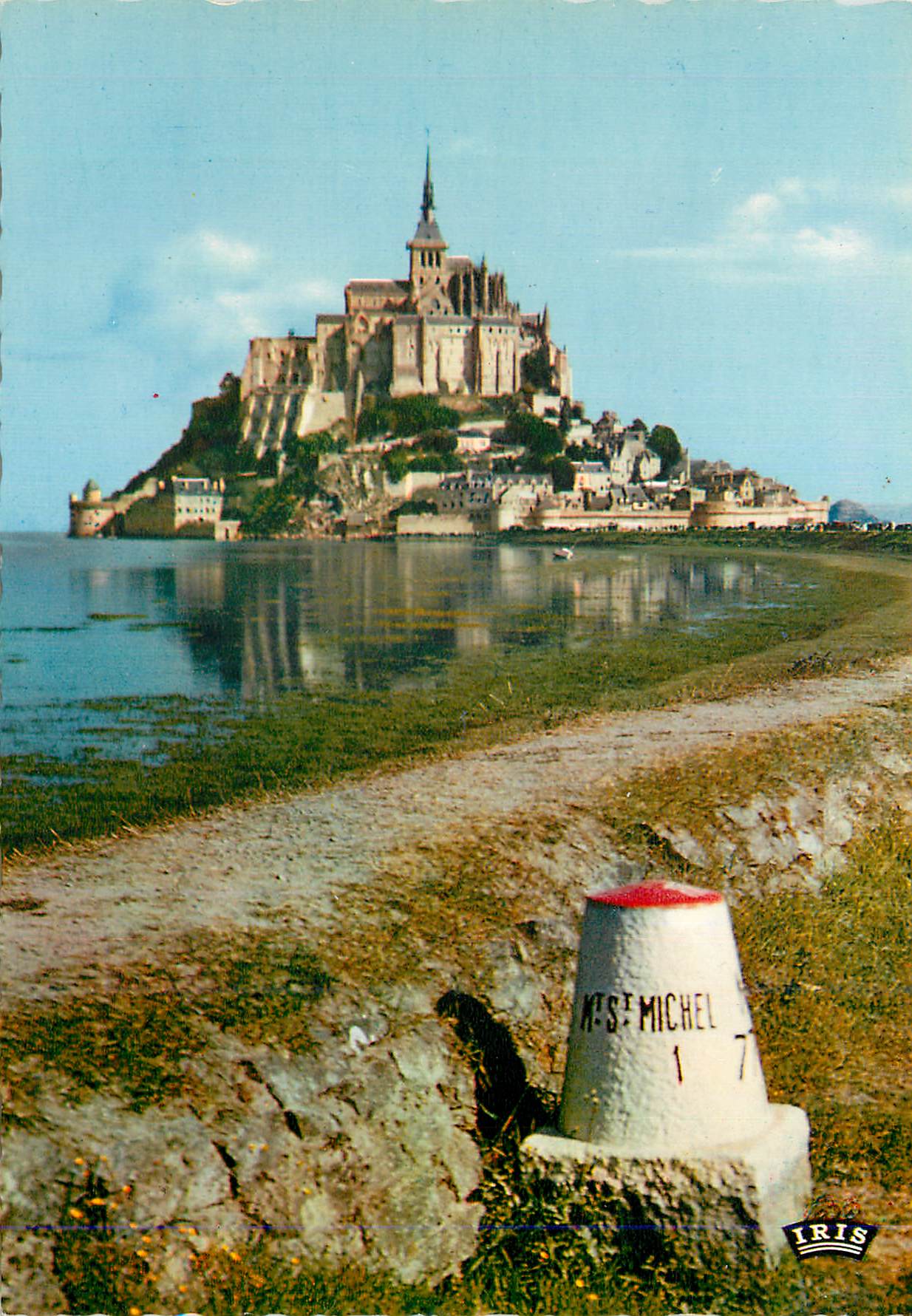 Mont Saint-Michel — vue à marée montante — IRIS