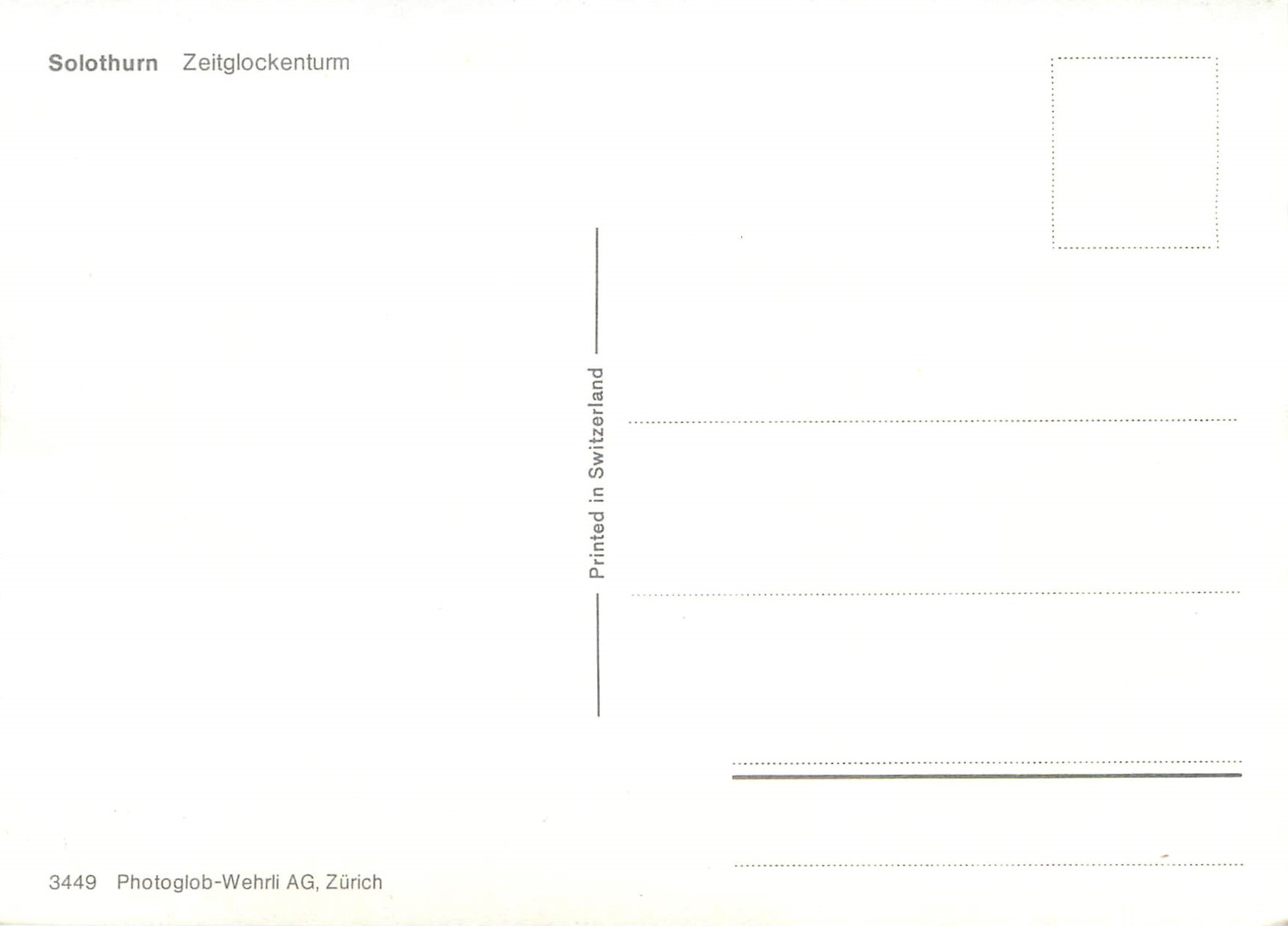 CPM Solothurn Zeitglockentum — Back