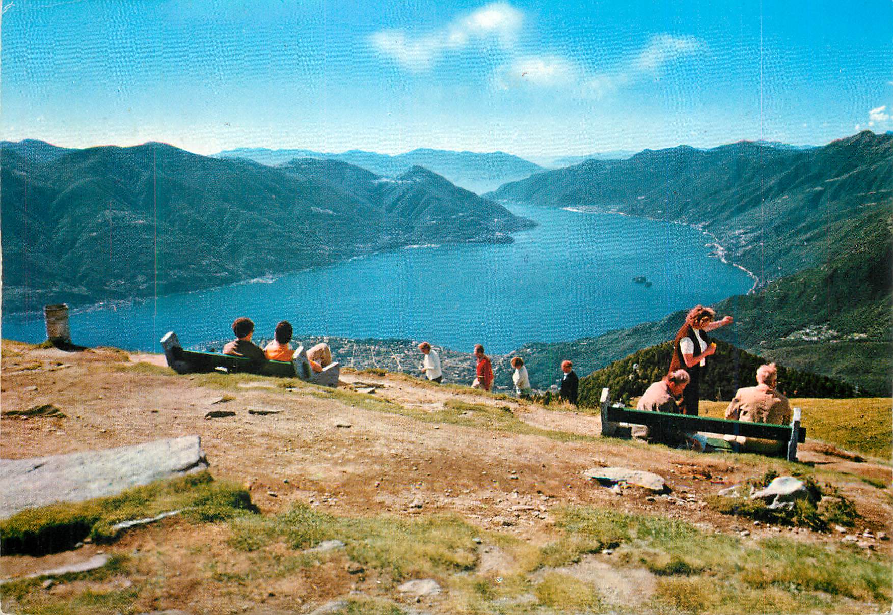 CPM Lago Maggiore Cardada Cimetta Veduta generale