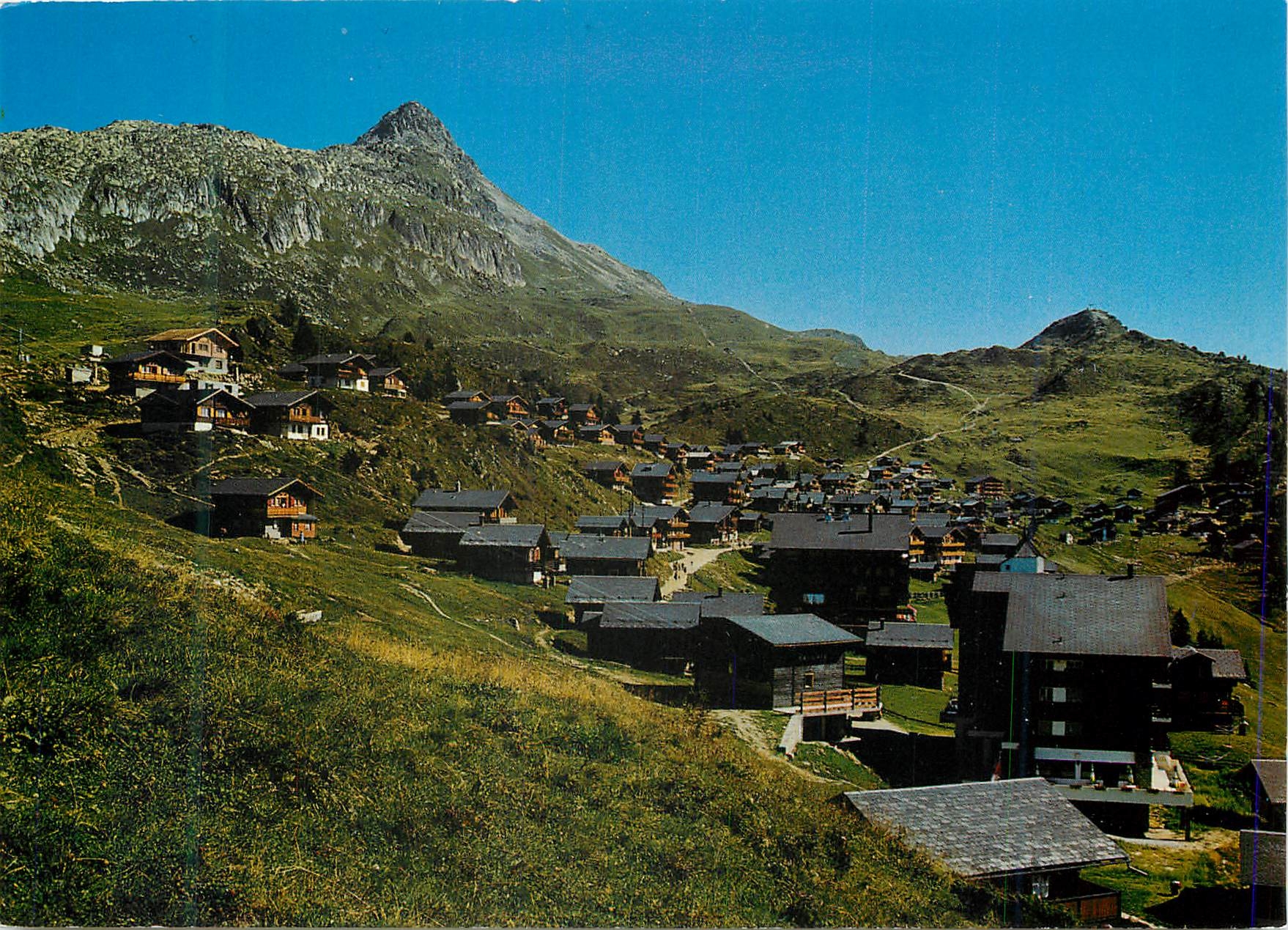 CPM Bettmeralp Wallis Betmerhorn und Wurzenbord