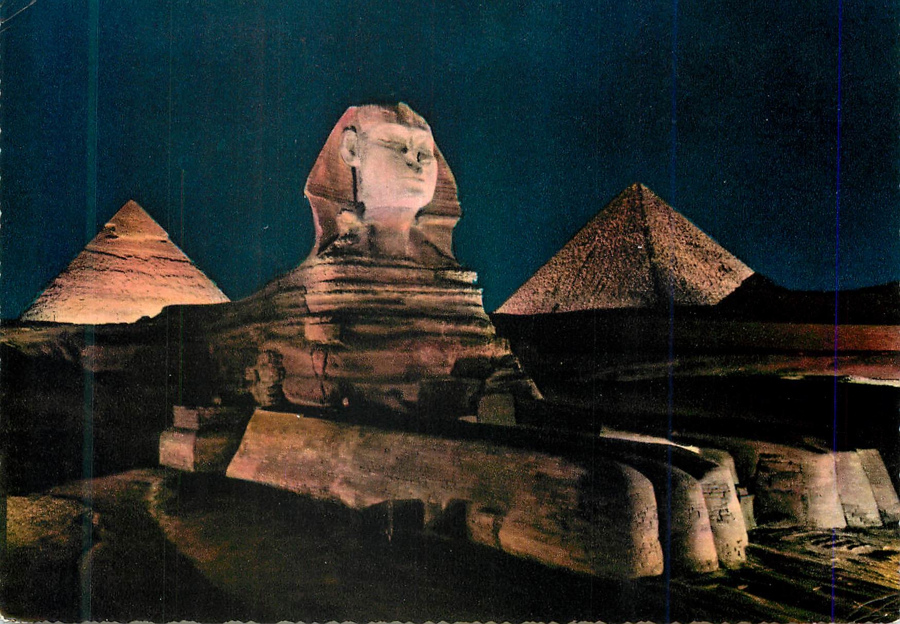 CPM Giza Sphinx and Pyramids Son et Lumiere